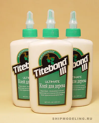 Клей для дерева Titebond III Ultimate, 237 мл. Клей для дерева Titebond III Ultimate, 237 мл.