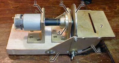 Общий вид шлифовального станка Общий вид шлифовального станка