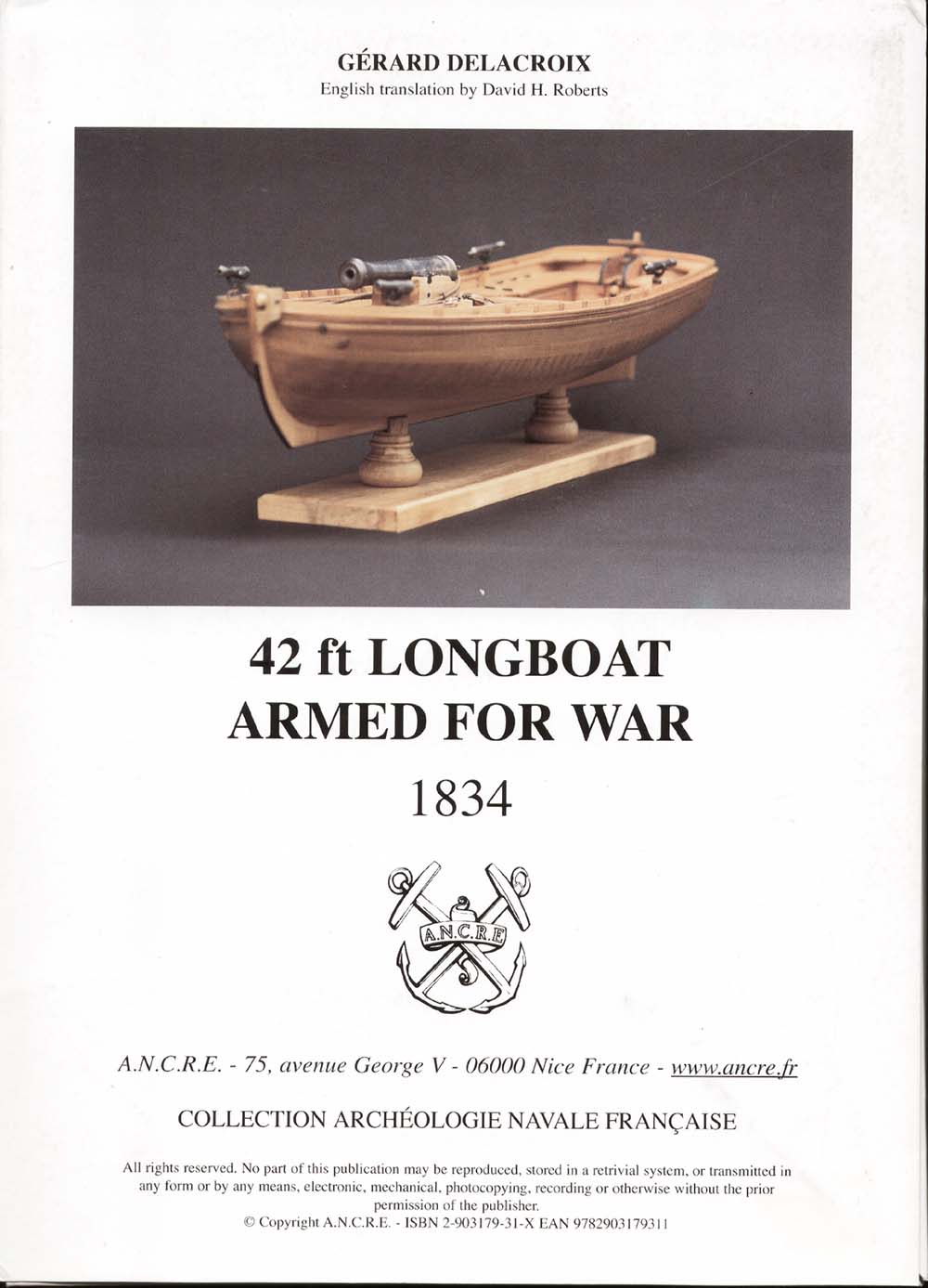 Longboat armed for war, 1834 + чертежи Longboat armed for war, 1834 + чертежи
