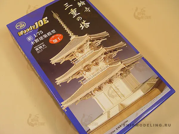 3-х ярусная пагода Horinji 3-х ярусная пагода Horinji