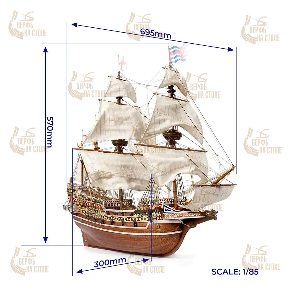 модель корабля своими руками HMS Revenge модель корабля своими руками HMS Revenge