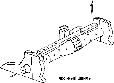 Якорный брашпиль