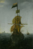 Indiaman Sailing Vessel  Verwer, Abraham de.jpeg