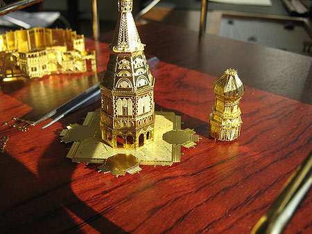 Центральная башня Собора Василия Блаженного (3D модель)