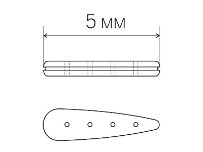 Анапуть-блок анапути на бизань-штаге