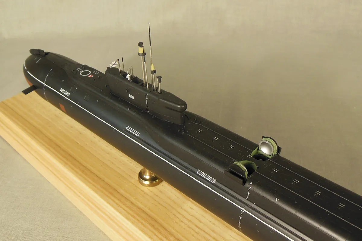 Модель корабля АПЛ «Юрий Долгорукий» - Верфь на Столе