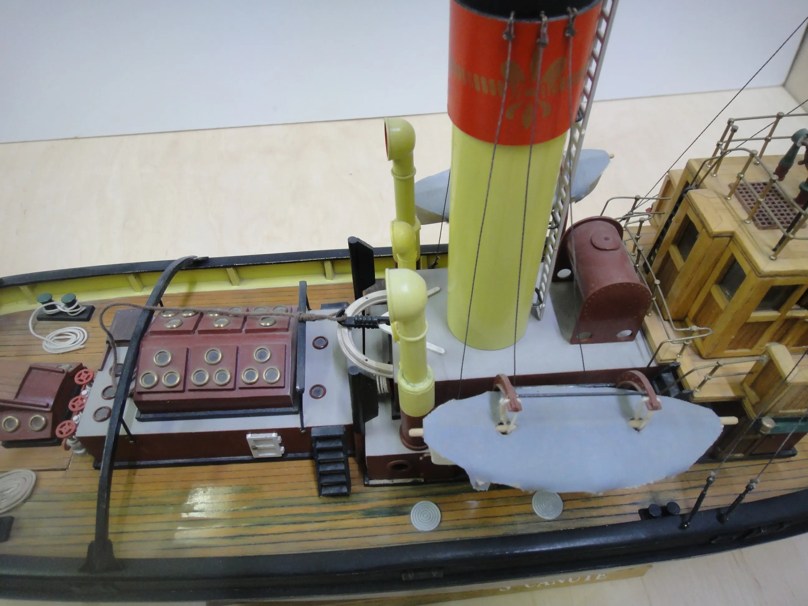 Модель корабля Буксир "St. Canute" - Верфь на Столе