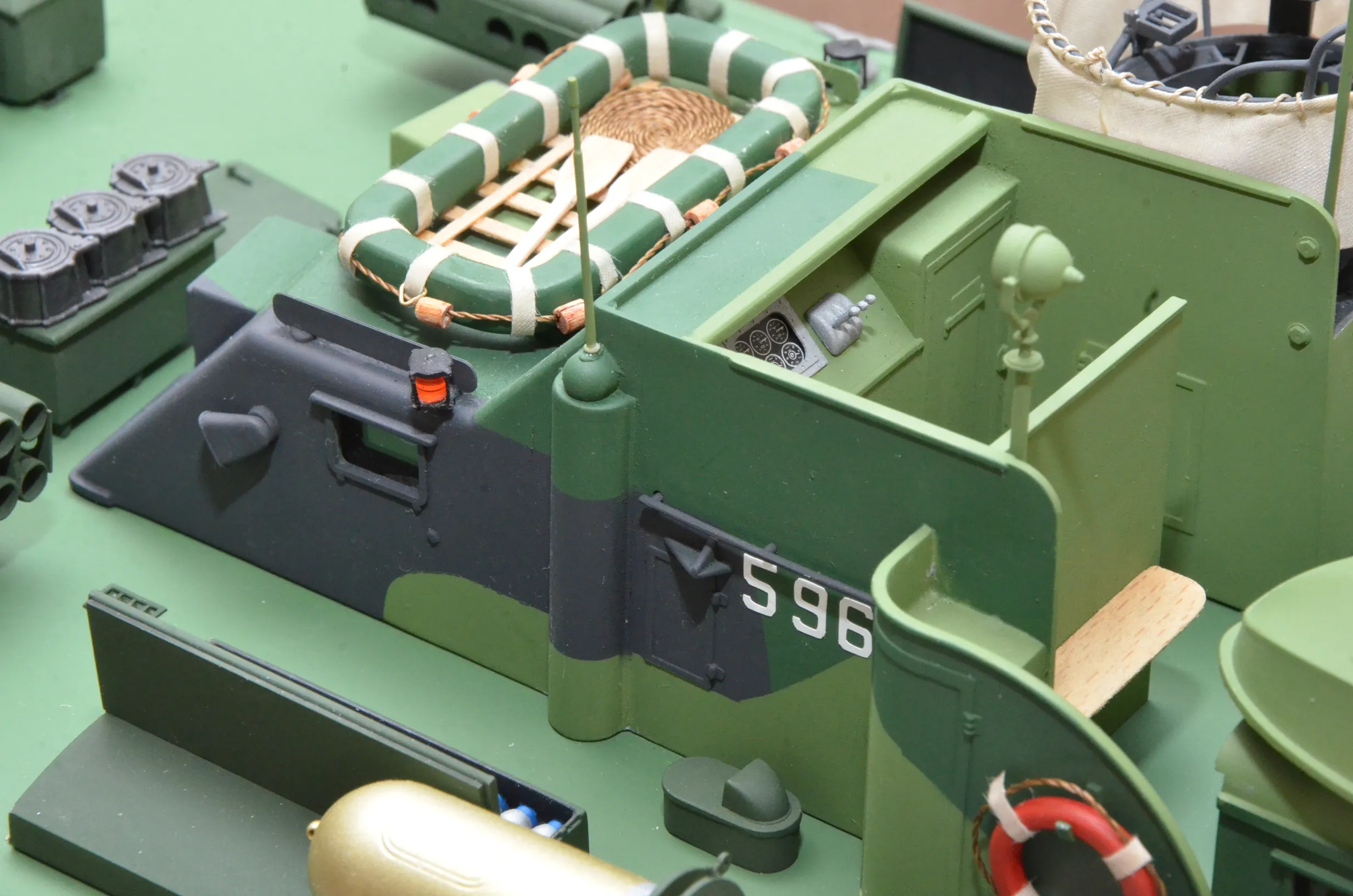 Модель корабля Торпедный катер PT–596 - Верфь на Столе