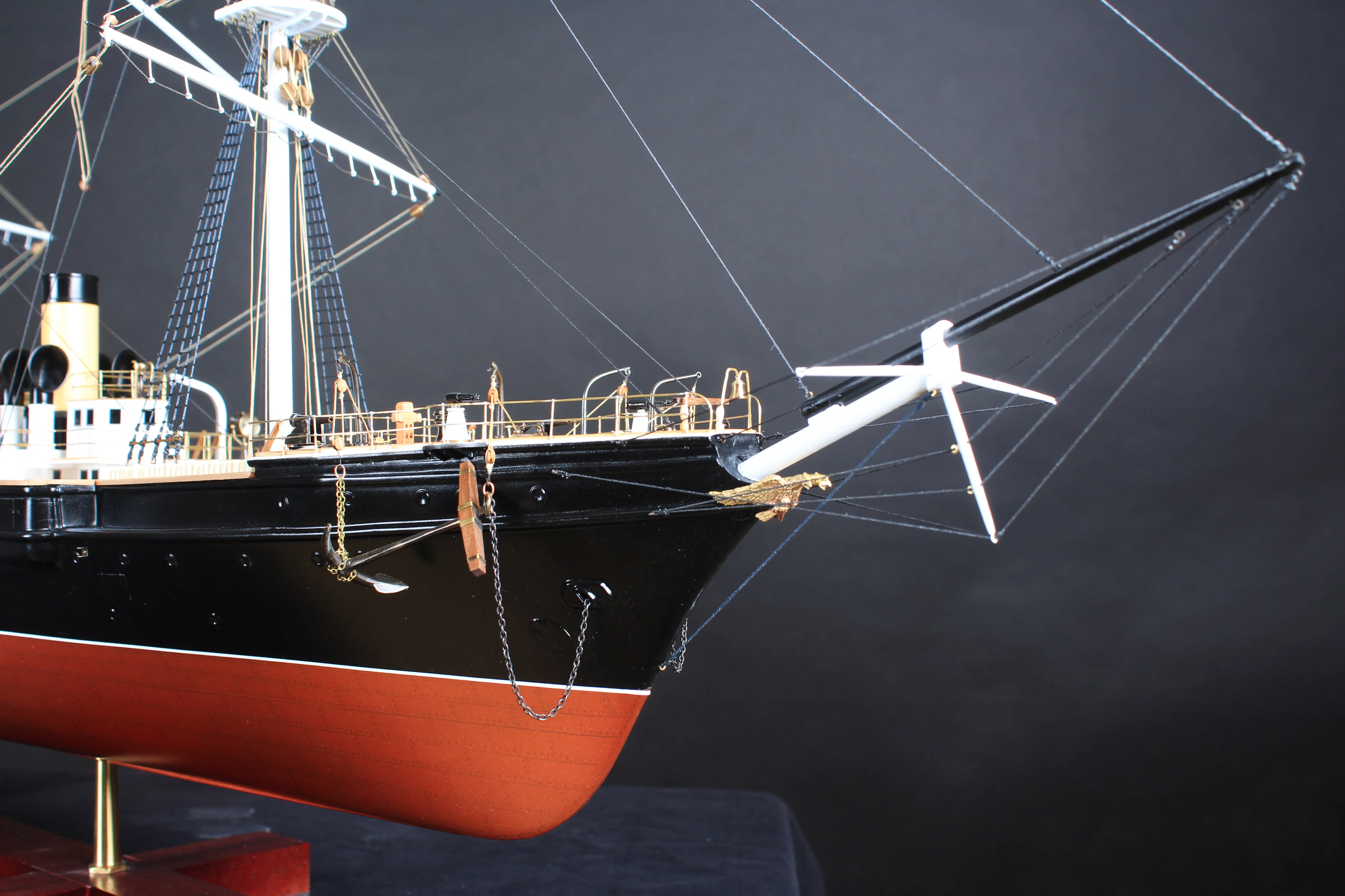 Модель корабля Корвет "Витязь" II 1884 г. - Верфь на Столе