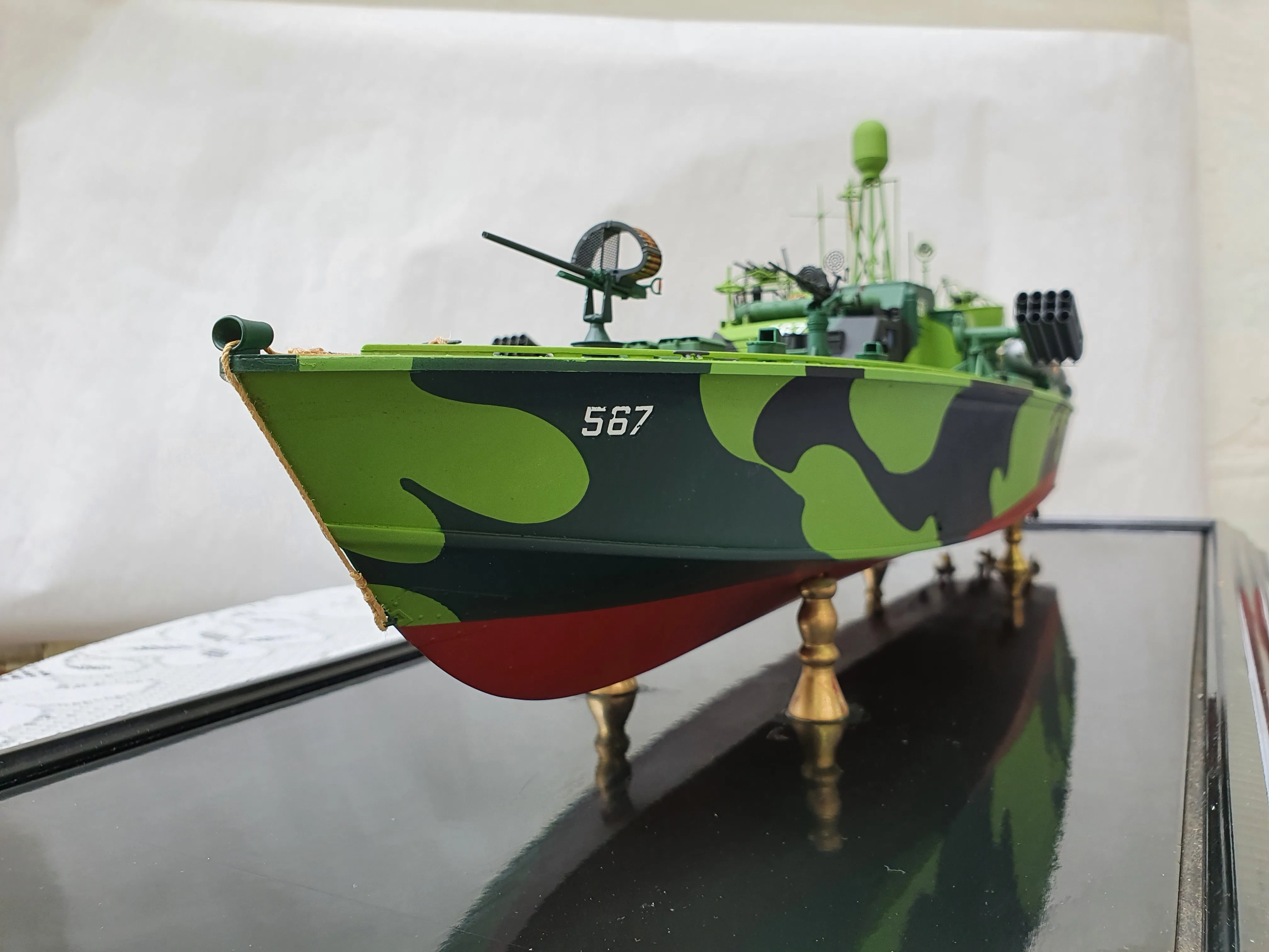 Модель корабля ELCO 80 TORPEDO BOAT PT-567 - Верфь на Столе