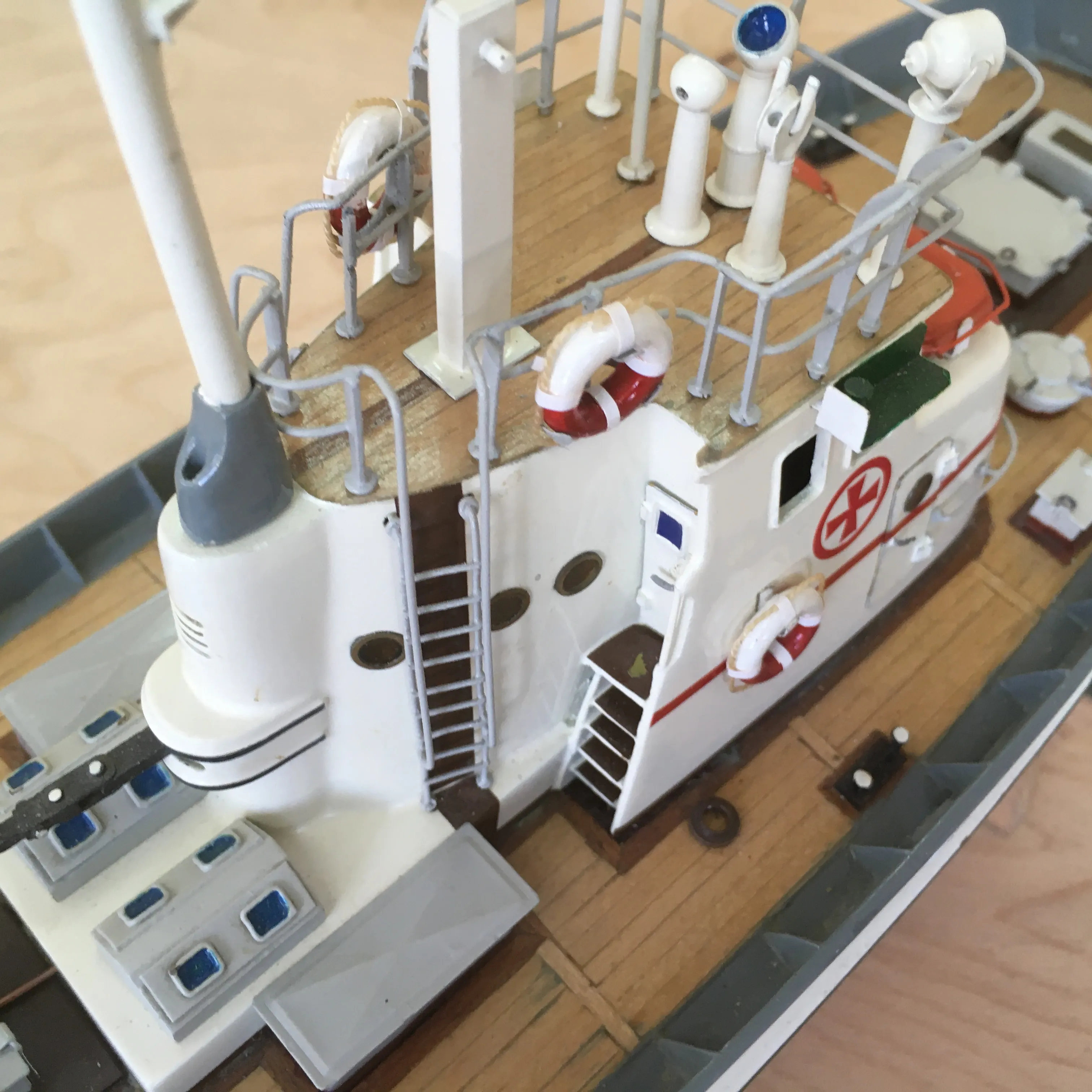 Модель корабля Спасательно-буксирное судно R3 - Верфь на Столе