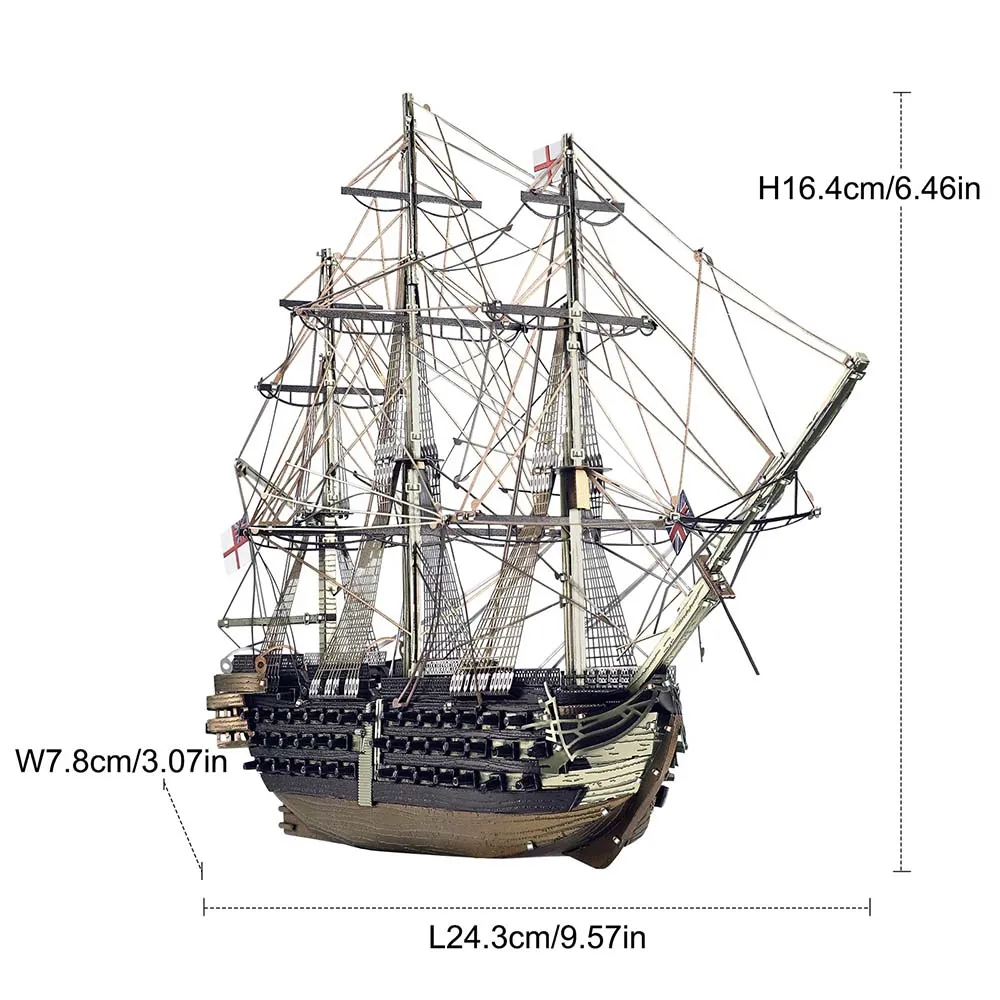 HMS Victory (цветная 3D модель) HMS Victory (цветная 3D модель)