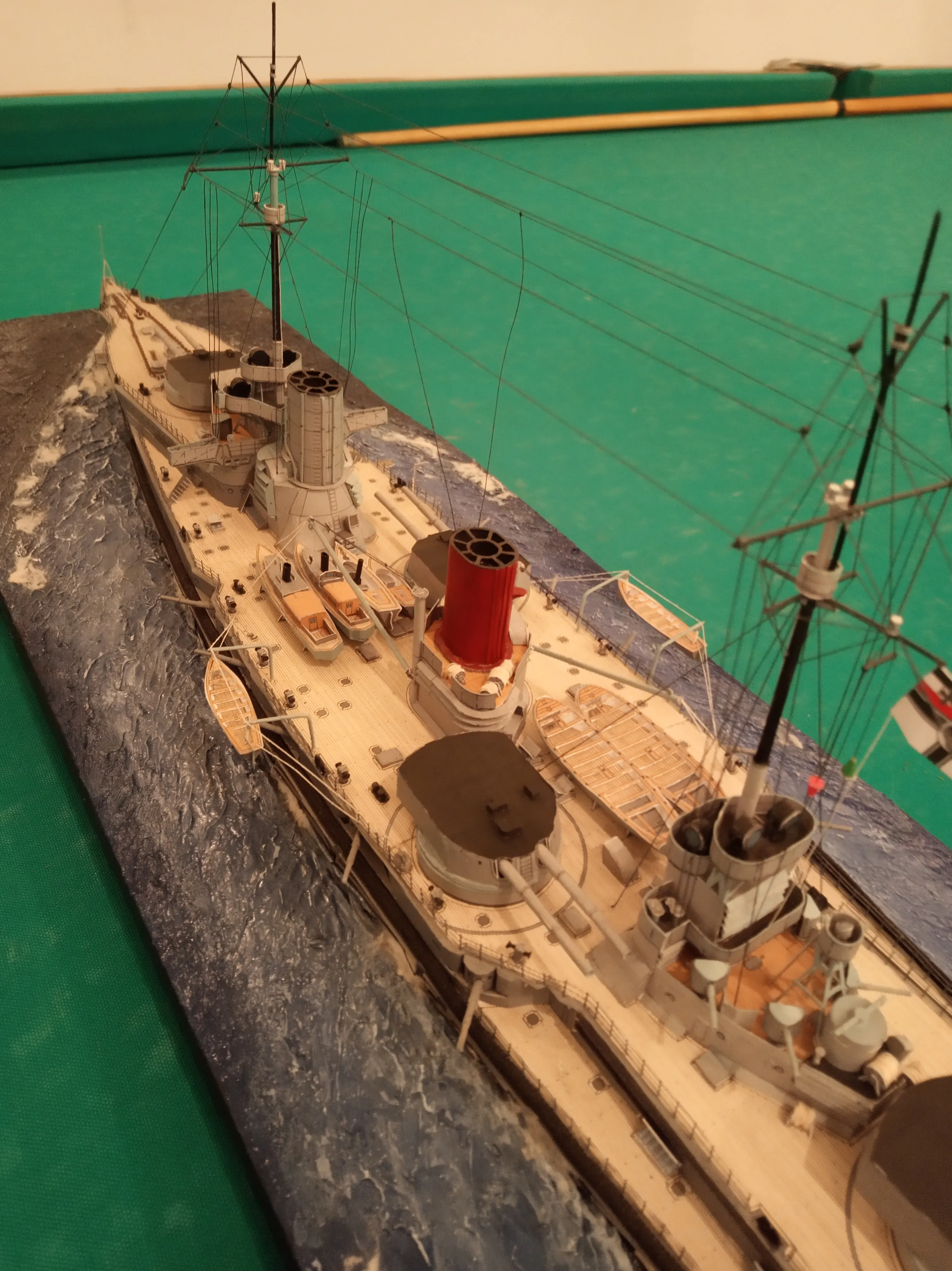 Модель корабля Линейный крейсер Фон дер Танн - Верфь на Столе