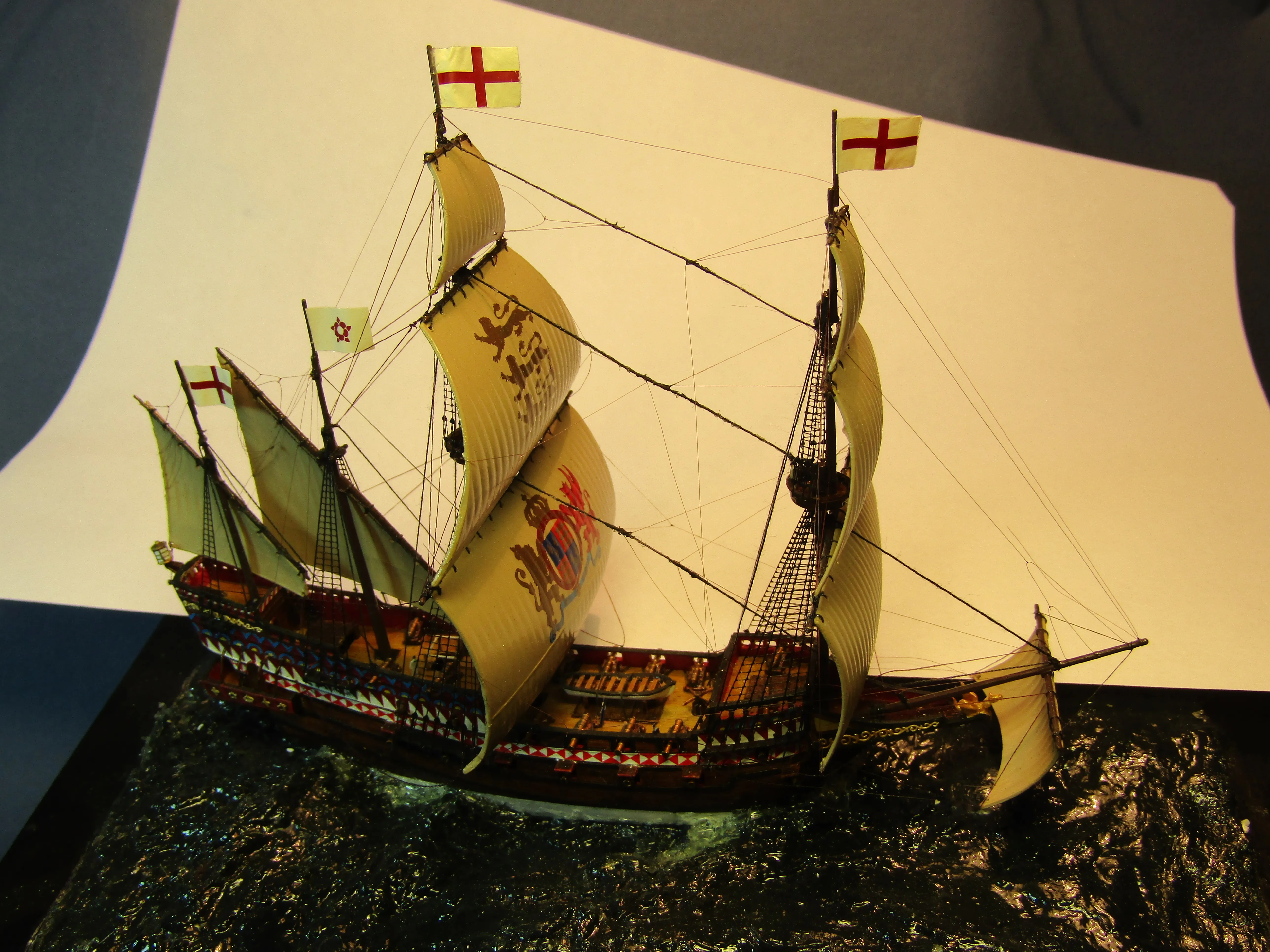 Модель корабля HMS “Revenge” 1577 - Верфь на Столе