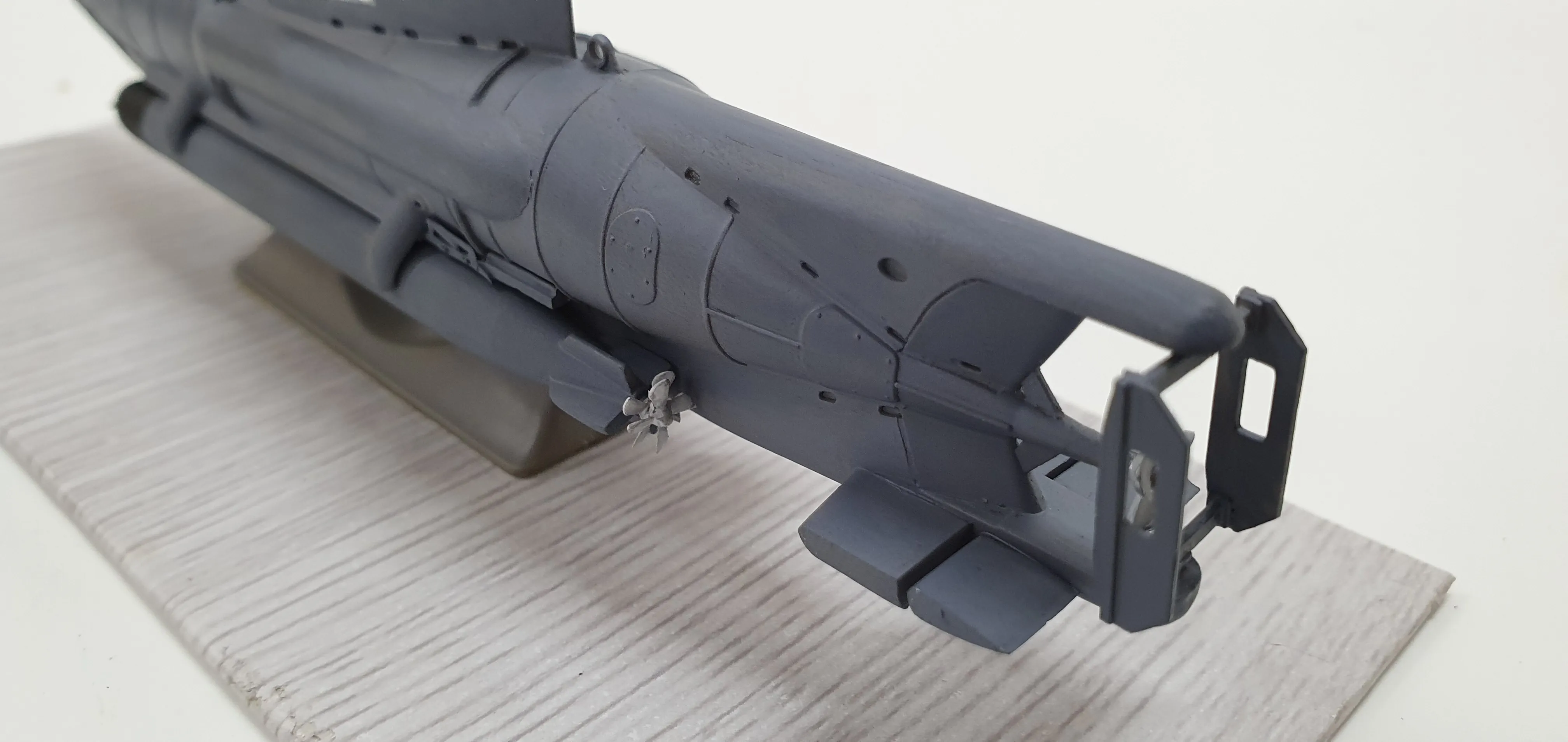 Модель корабля Подводная лодка тип "Зеехунд" - Верфь на Столе