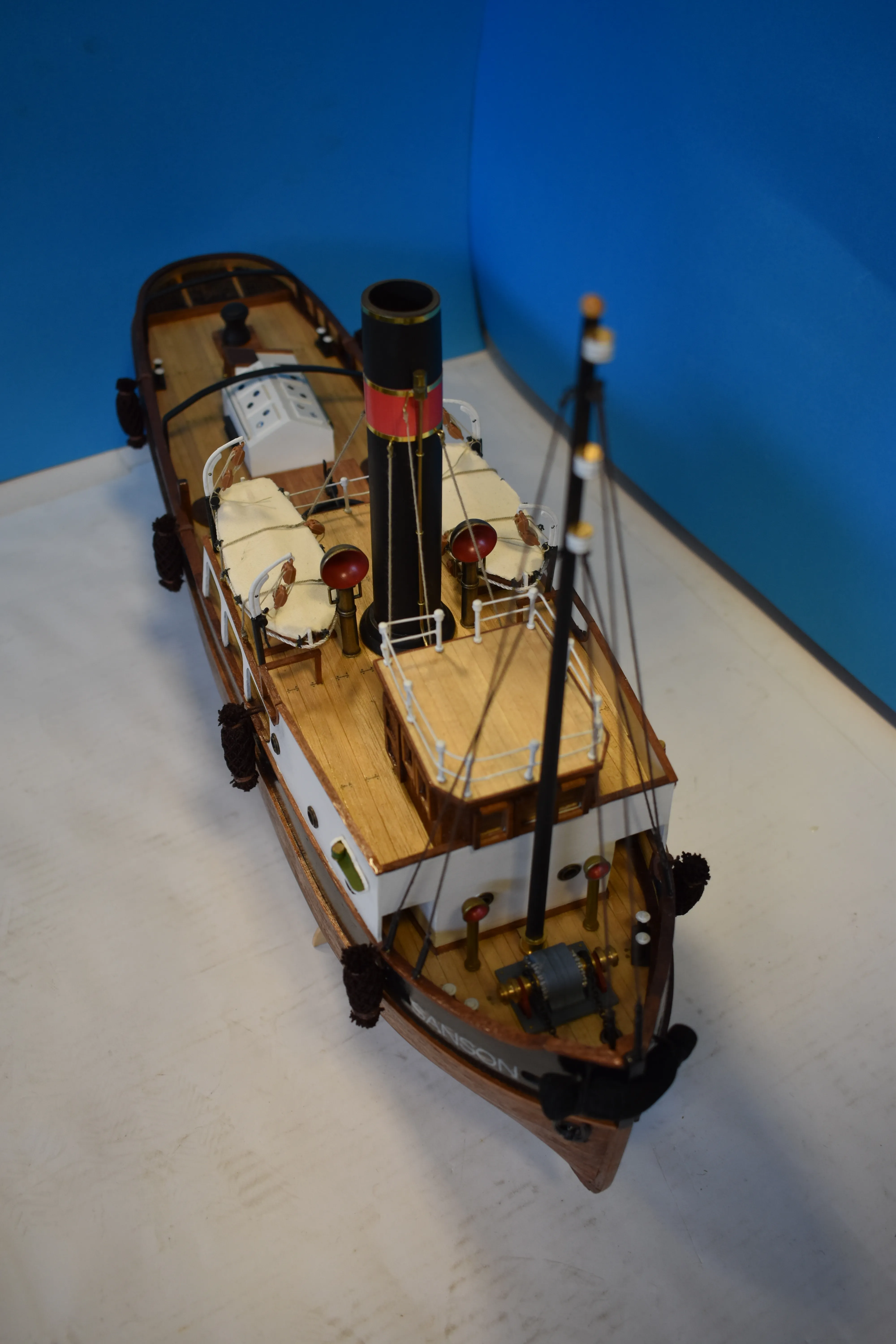 Модель корабля Буксир "Sanson" - Верфь на Столе