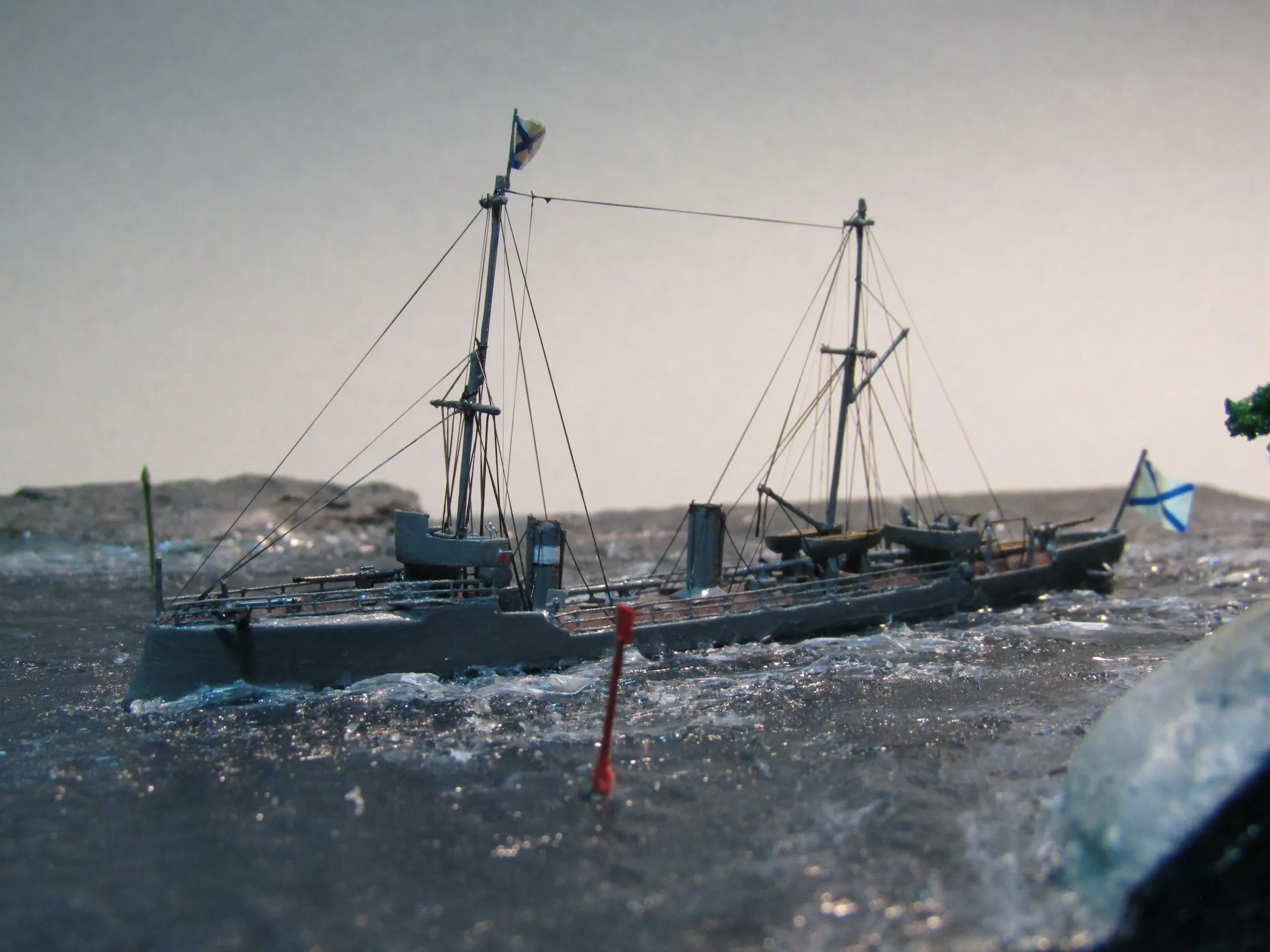 Модель корабля Эскадренный миноносец «Сибирский стрелок» 1906 г. - Верфь на Столе