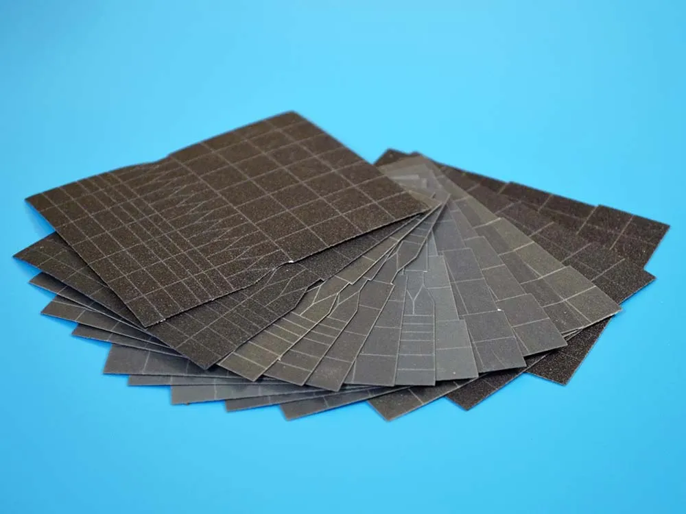 Полный ассортимент шлифбумаги для миниатюрной линейной шлифмашинки (14 шт) Полный ассортимент шлифбумаги для миниатюрной линейной шлифмашинки (14 шт)