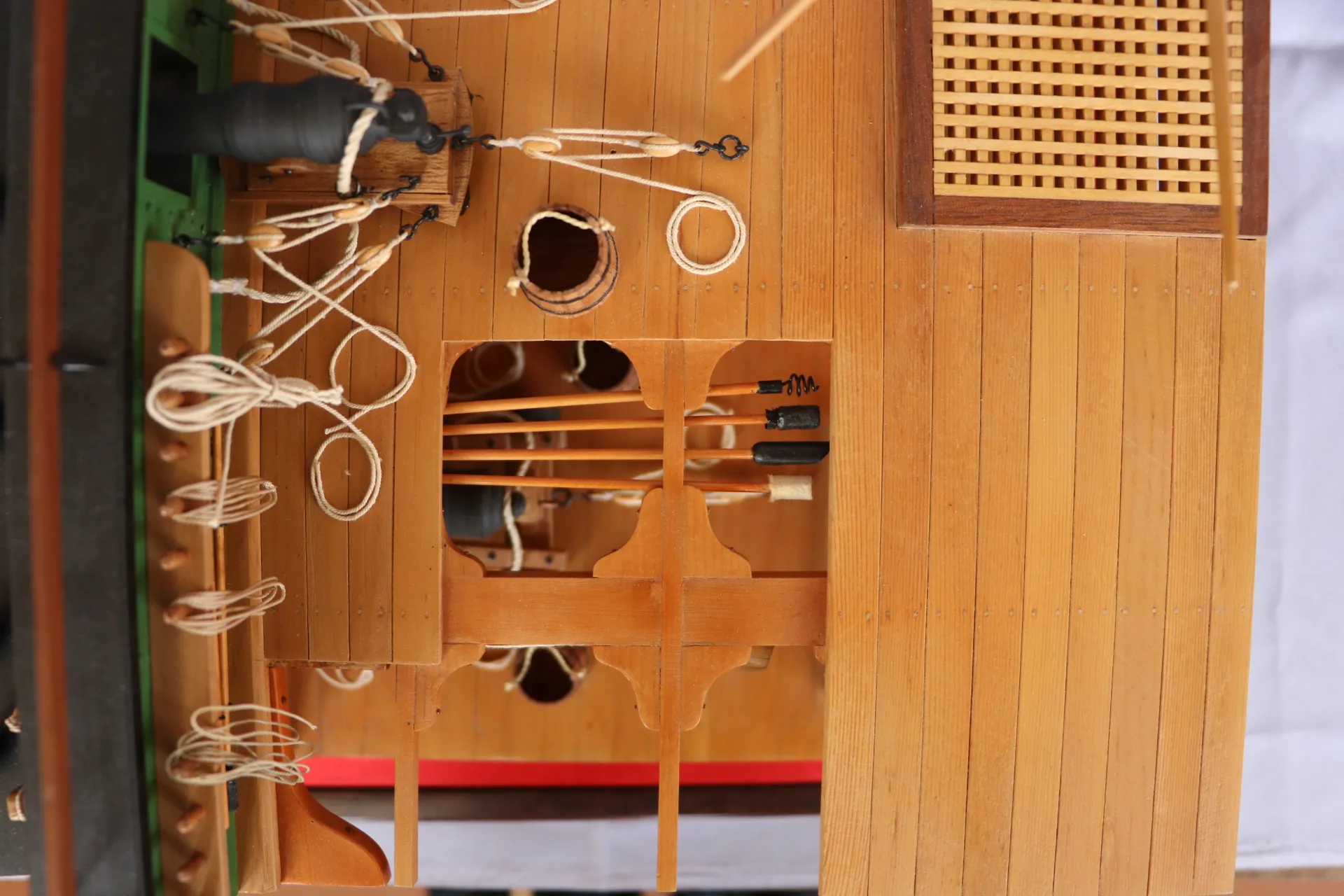 Модель корабля Шлюп "ВОСТОК" (фрагмент) - Верфь на Столе