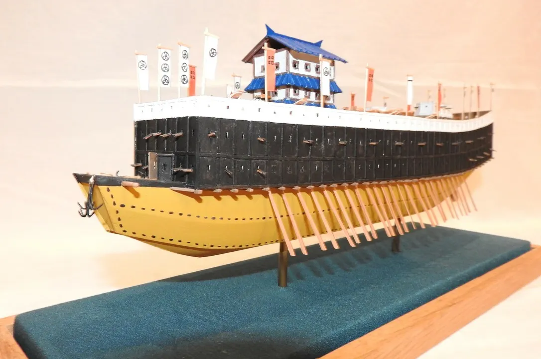 Модель корабля О'Атакебуне - Верфь на Столе