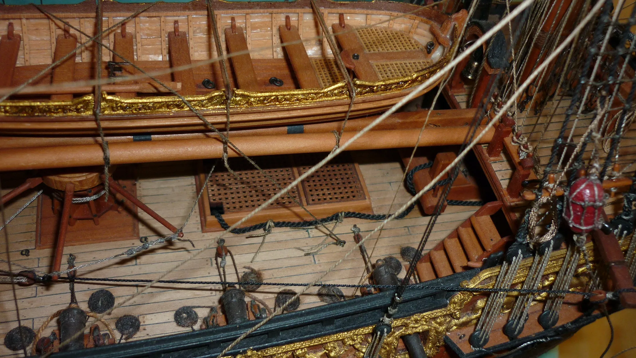 Модель корабля Королевская яхта «Royal Caroline», Англия - Верфь на Столе