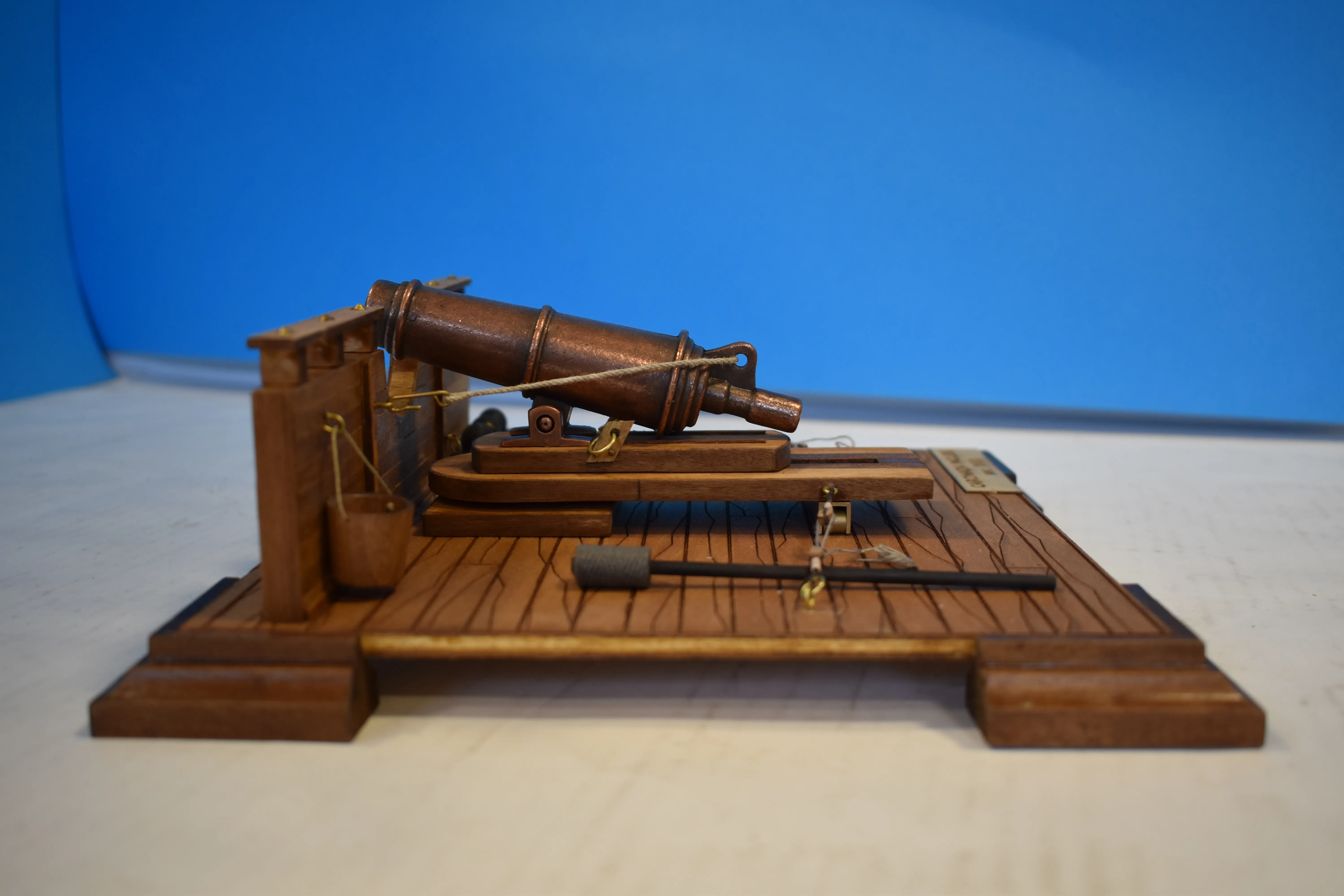 Модель корабля Корабельная пушка "Coronada Ingles sec. XVIII" - Верфь на Столе