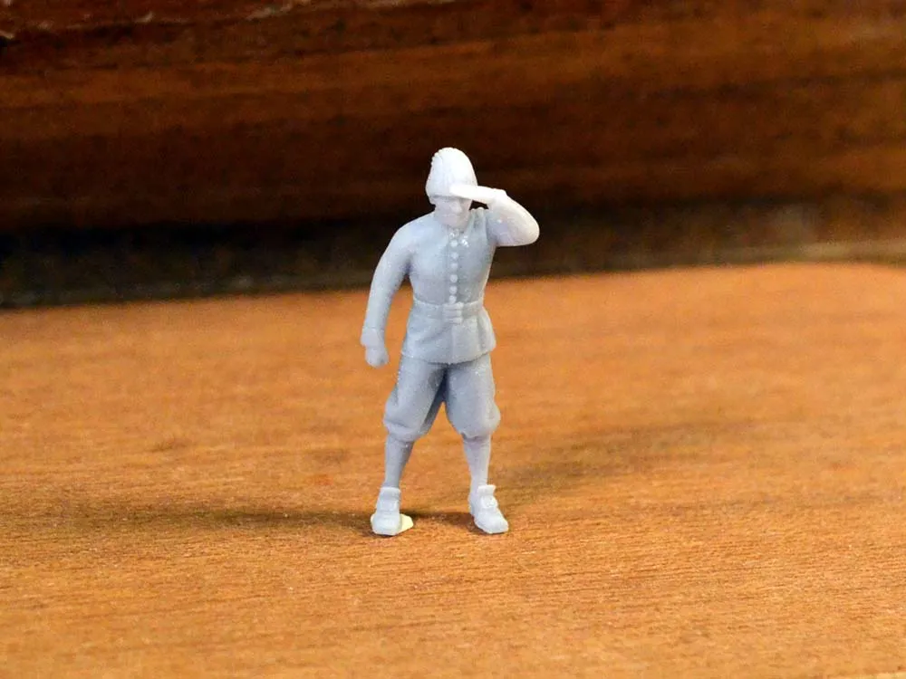 Фигурка матроса, смотрящего в даль, 21 мм