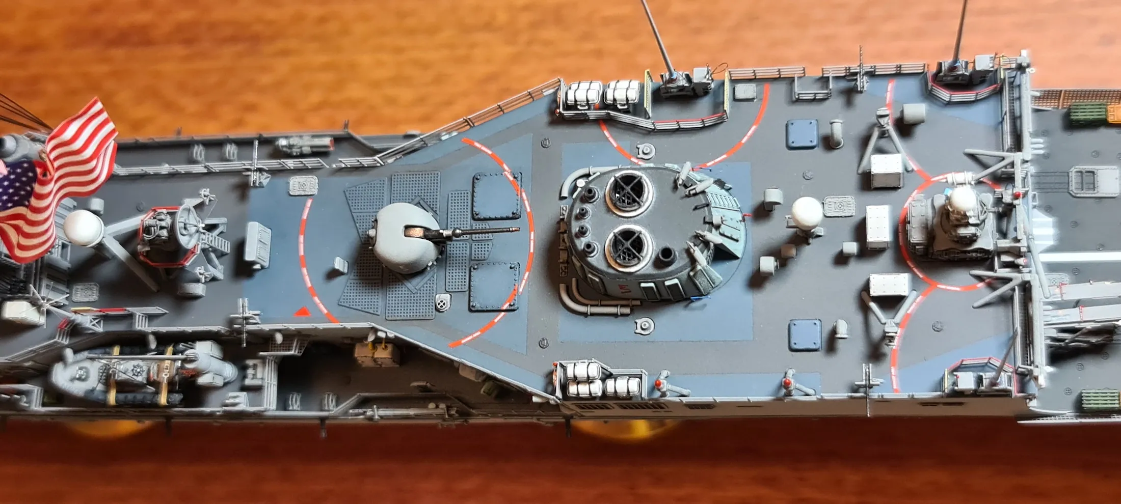 Модель корабля Фрегат Reuben James (FFG-57) - Верфь на Столе