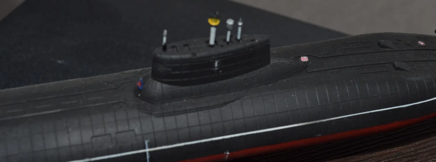 Модель корабля Подводная лодка "Дмитрий Донской" - Верфь на Столе