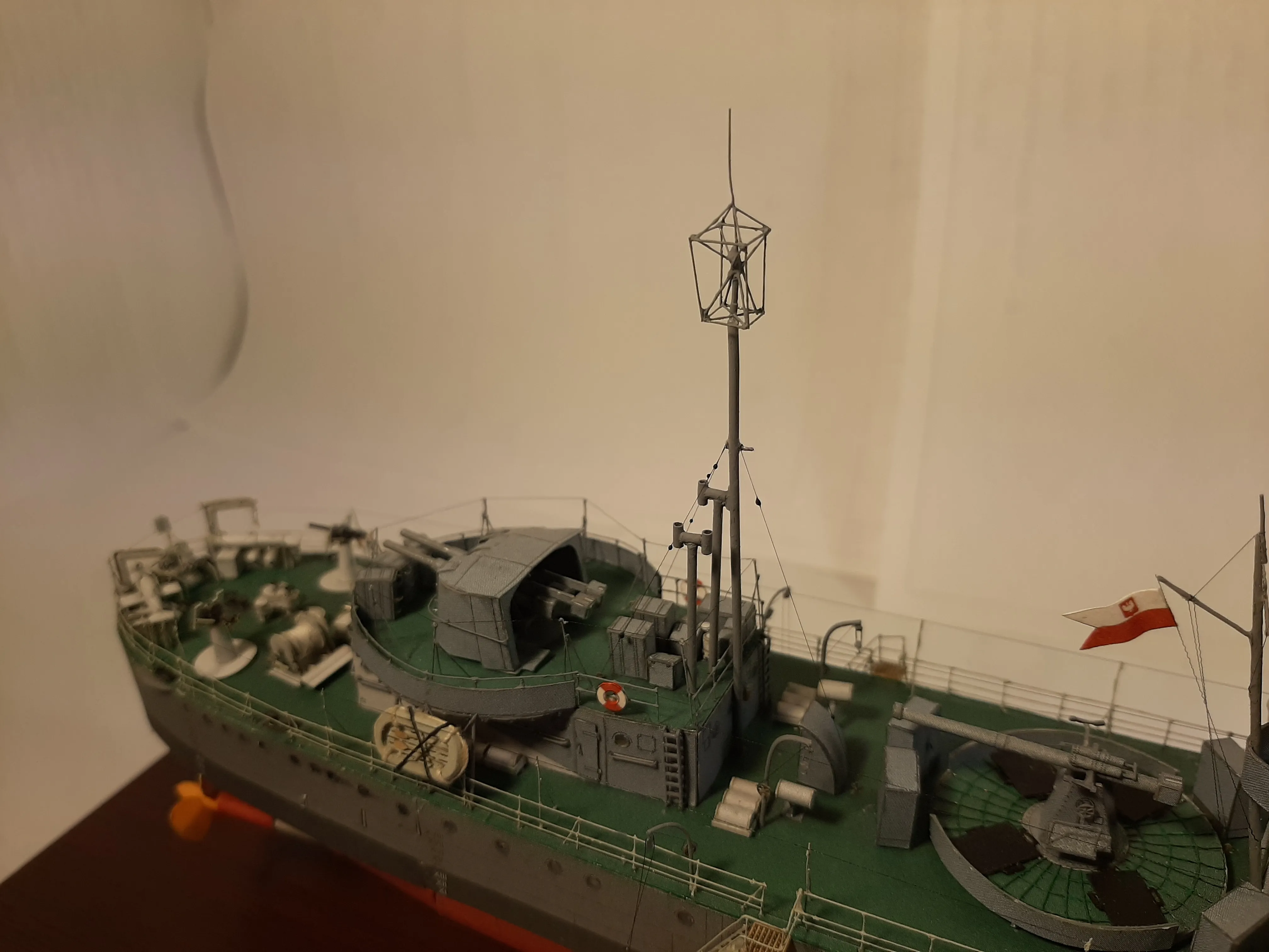 Модель корабля Эсминец "Piorun" - Верфь на Столе