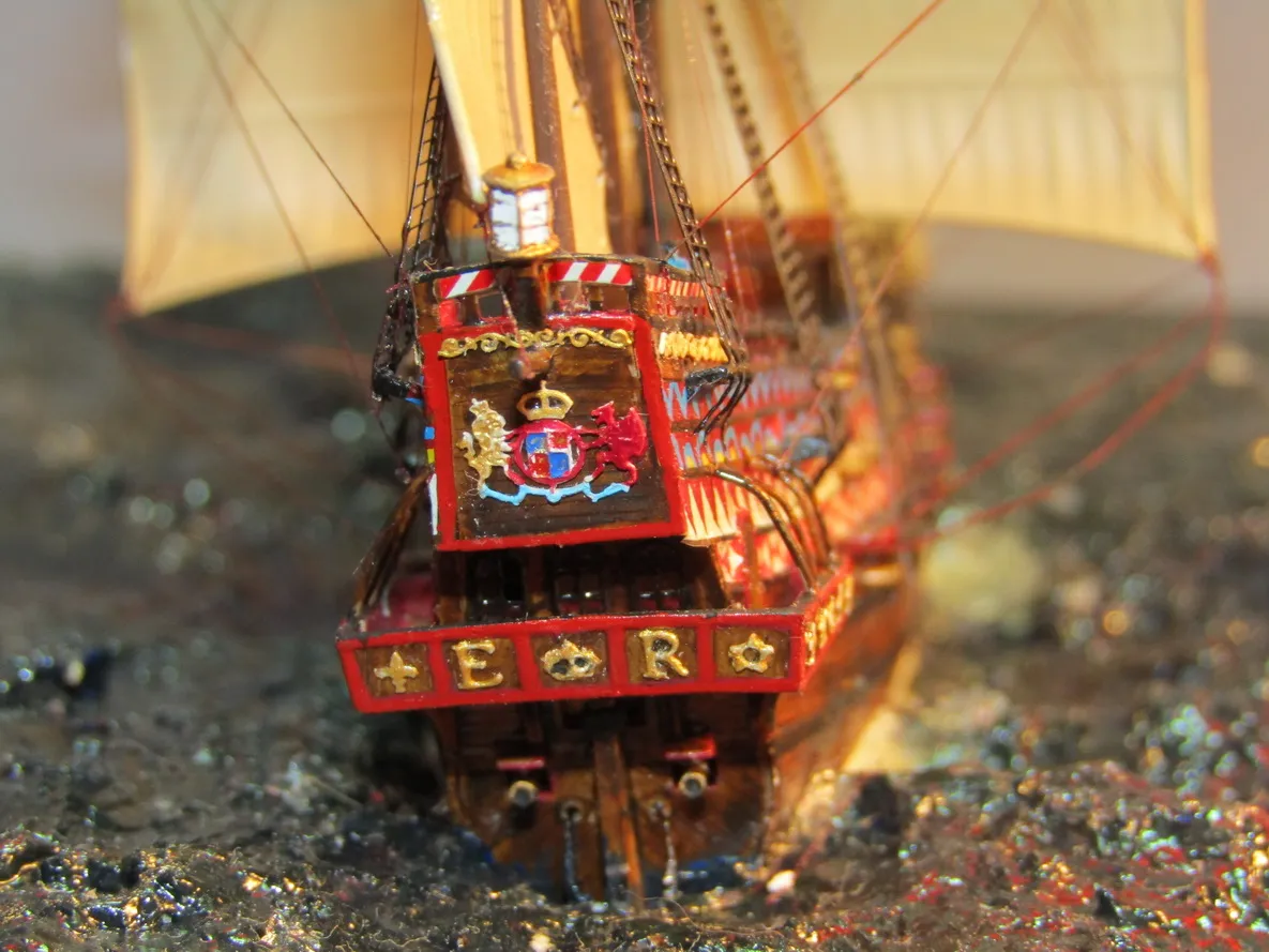 Модель корабля HMS “Revenge” 1577 - Верфь на Столе