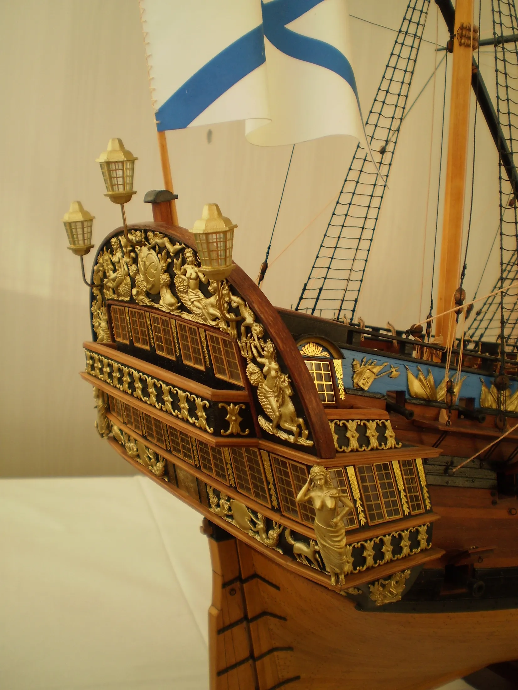 Модель корабля «Ингерманланд» (1715) - Верфь на Столе