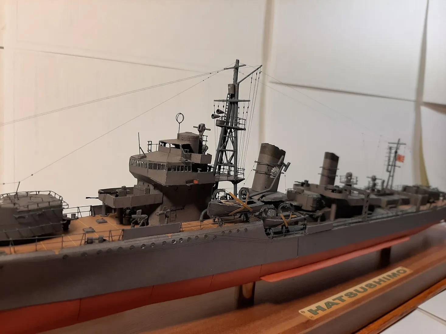 Модель корабля IJN "Hatsushimo" - Верфь на Столе