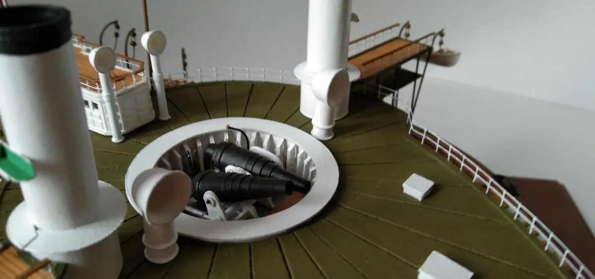 Модель корабля «Вице-адмирал Попов» - Верфь на Столе