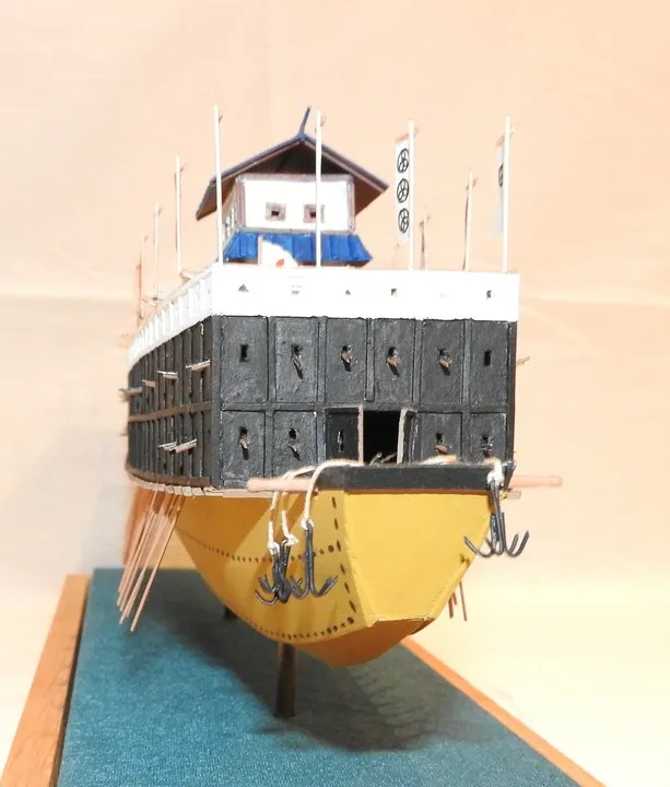 Модель корабля О'Атакебуне - Верфь на Столе