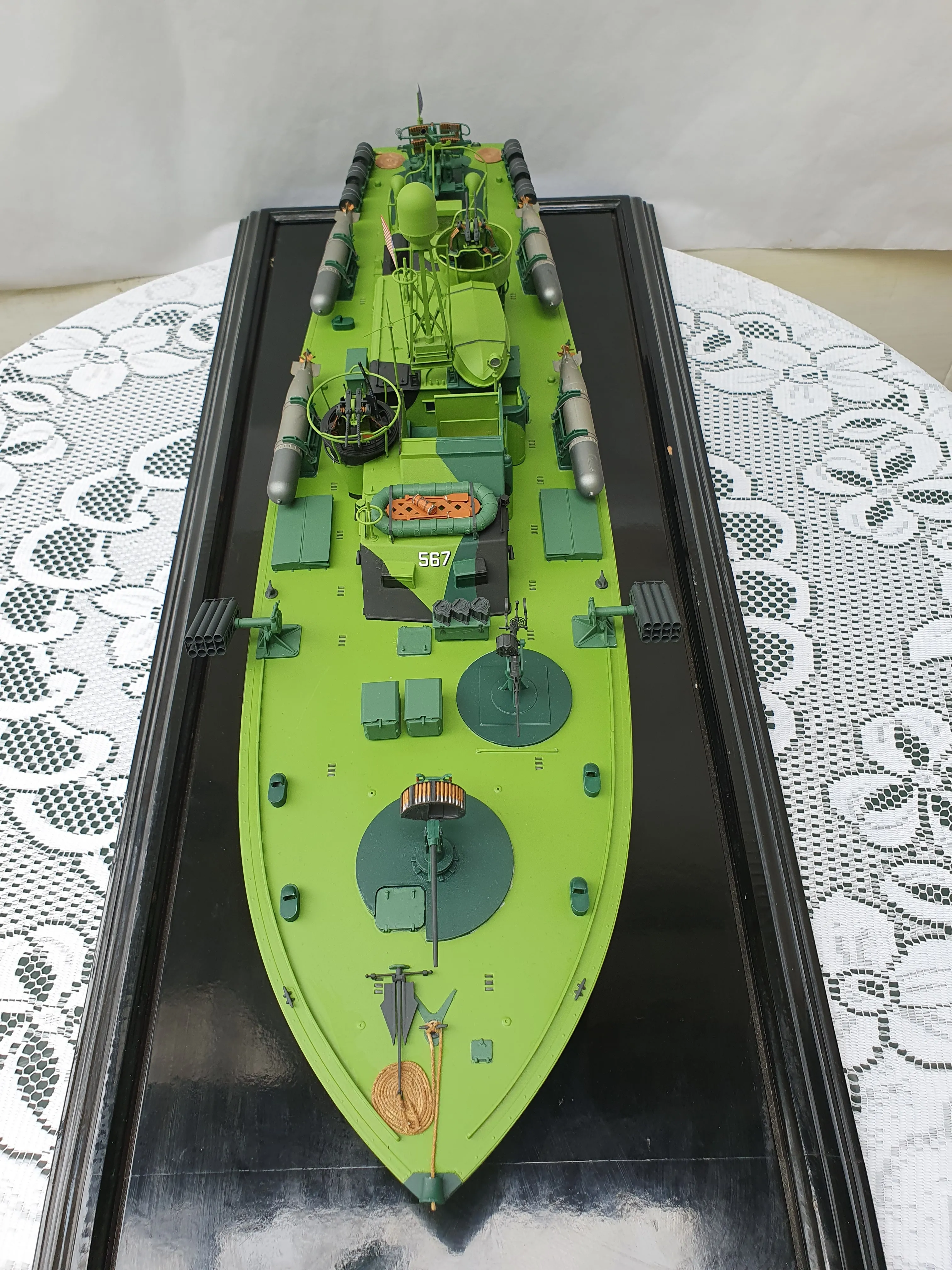 Модель корабля ELCO 80 TORPEDO BOAT PT-567 - Верфь на Столе