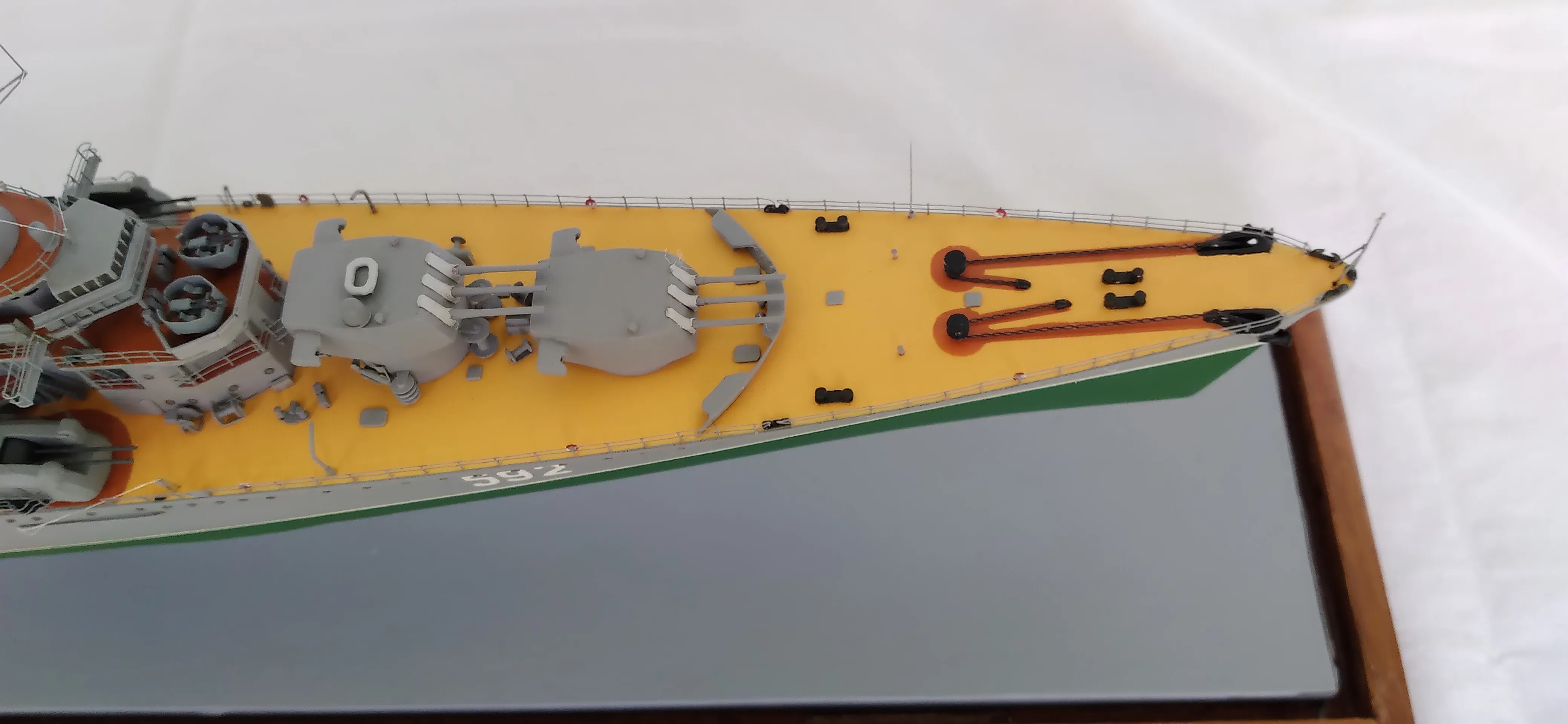 Модель корабля Артиллерийский крейсер "Адмирал Нахимов" - Верфь на Столе