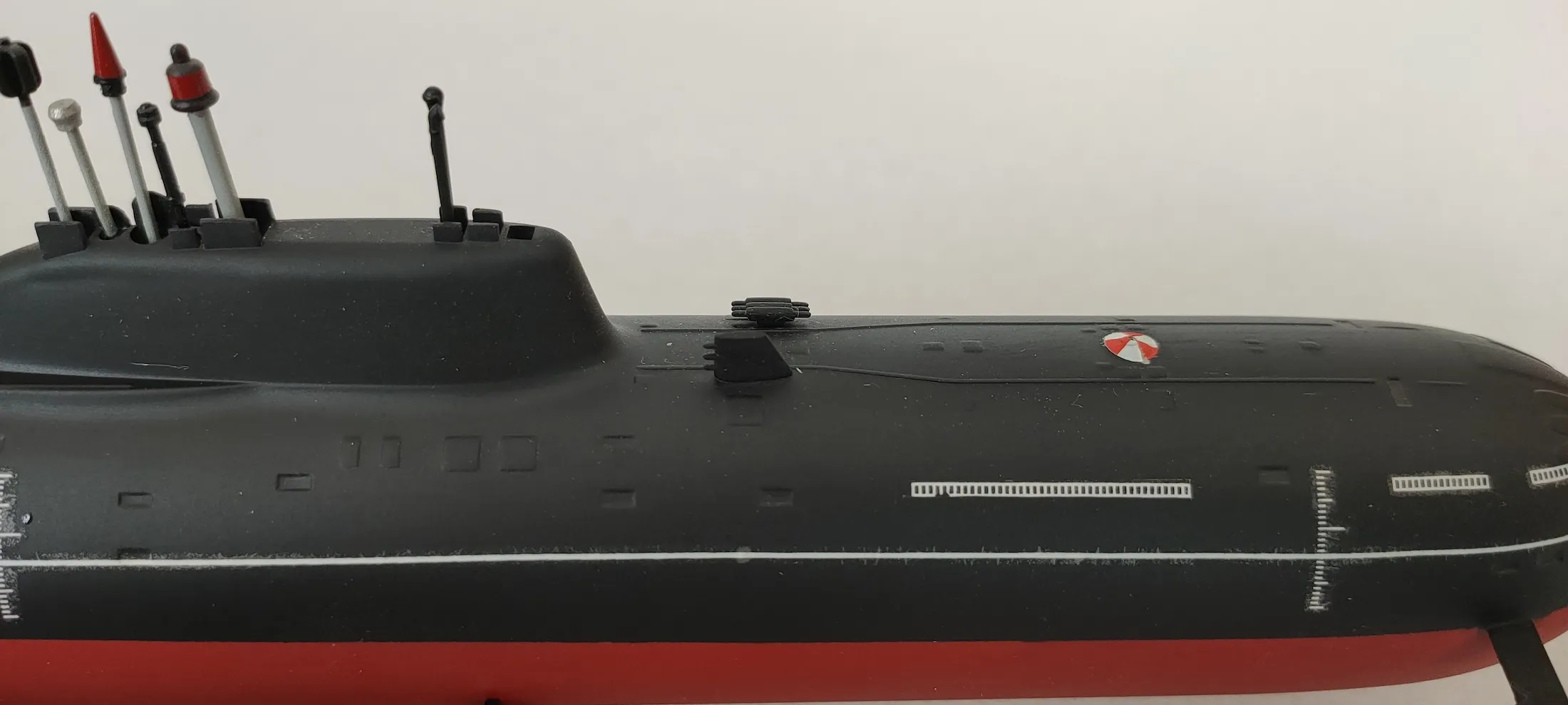 Модель корабля Гвардейская атомная подводная лодка ВМФ России К-267 «Дракон» - Верфь на Столе