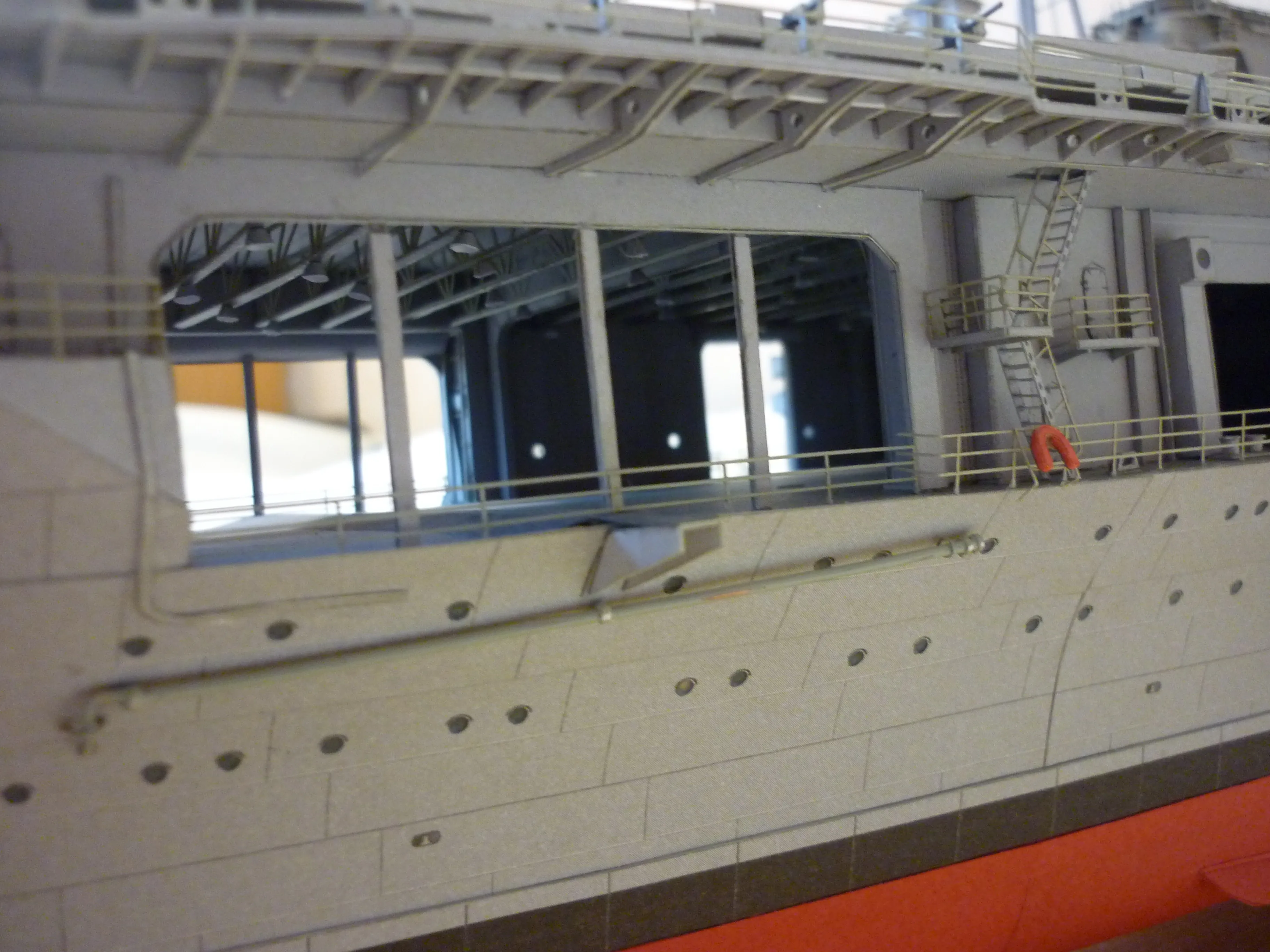 Модель корабля Американский авианосец USS Yorktown (CV-5) - Верфь на Столе