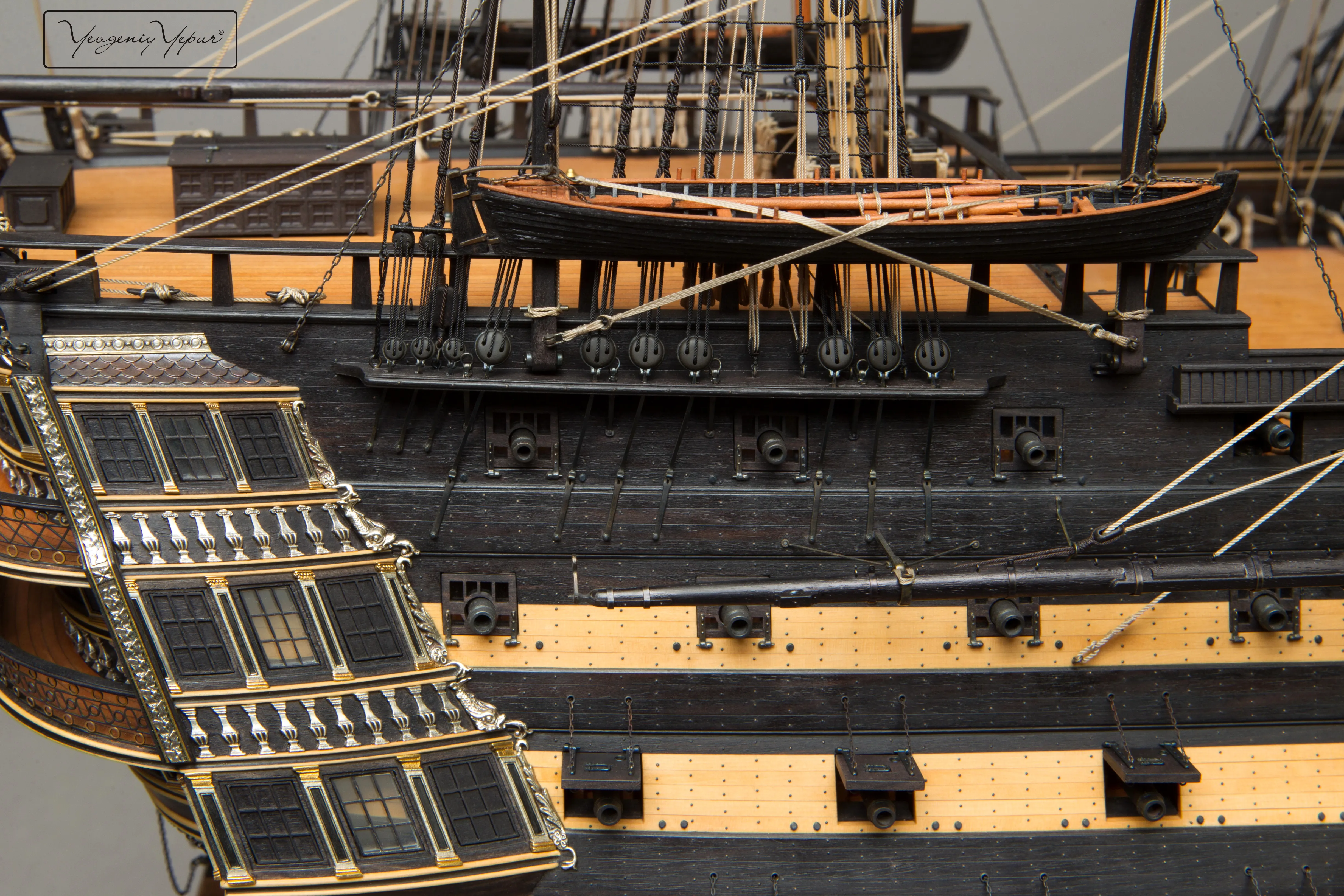 Модель корабля 120-ти пушечный корабль"Великий Князь Константин" - Верфь на Столе