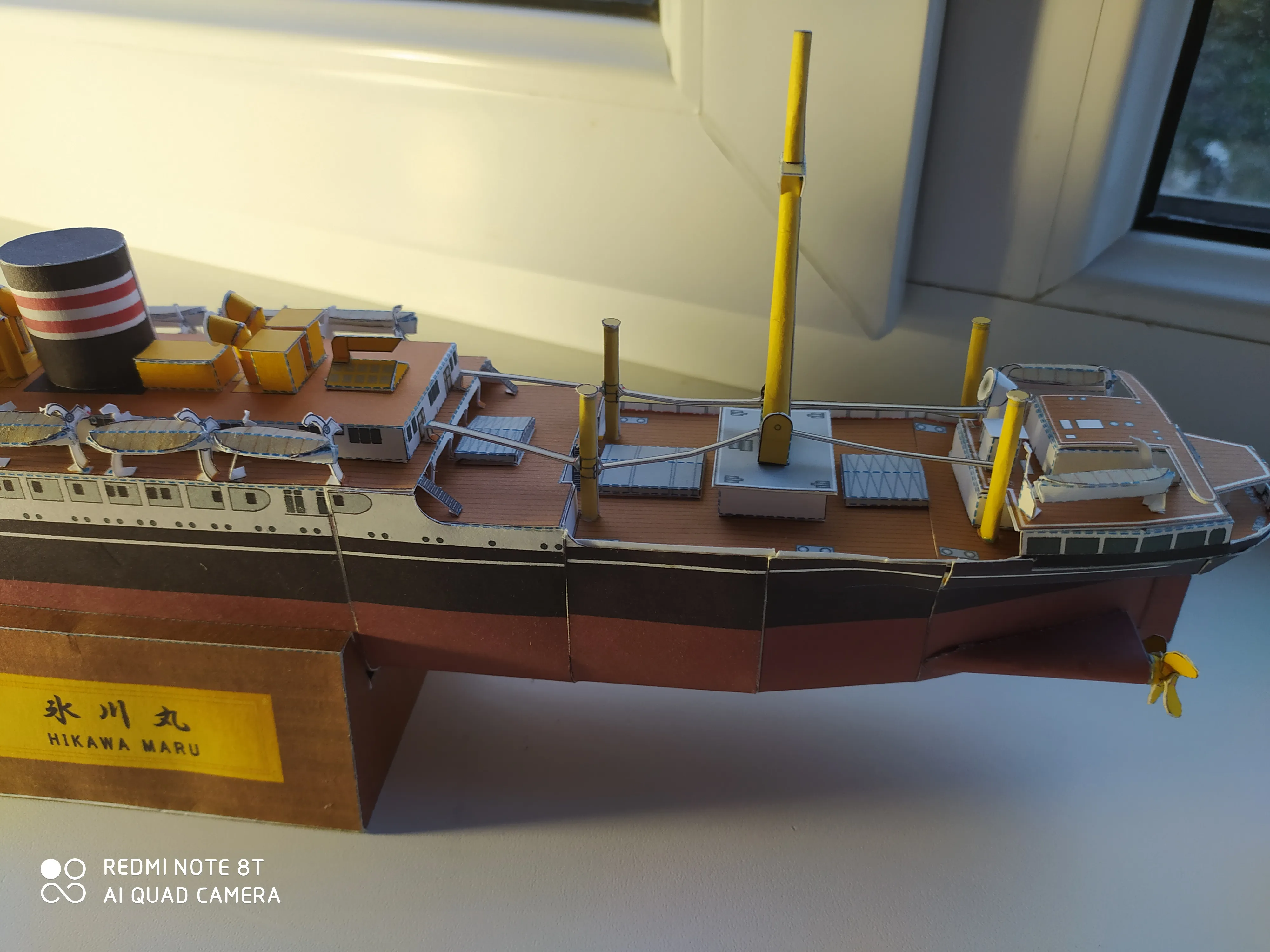 Модель корабля теплоход «Hikawa Maru» - Верфь на Столе