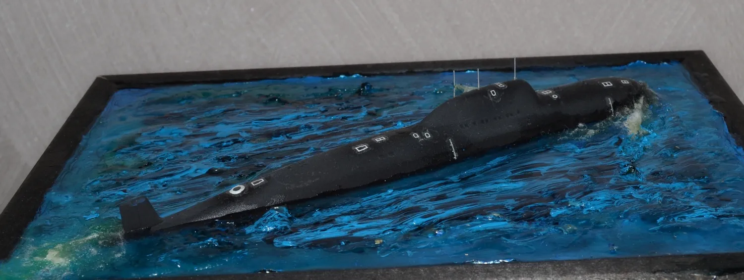 Модель корабля АПЛ проект 705 "Альфа"   - Верфь на Столе