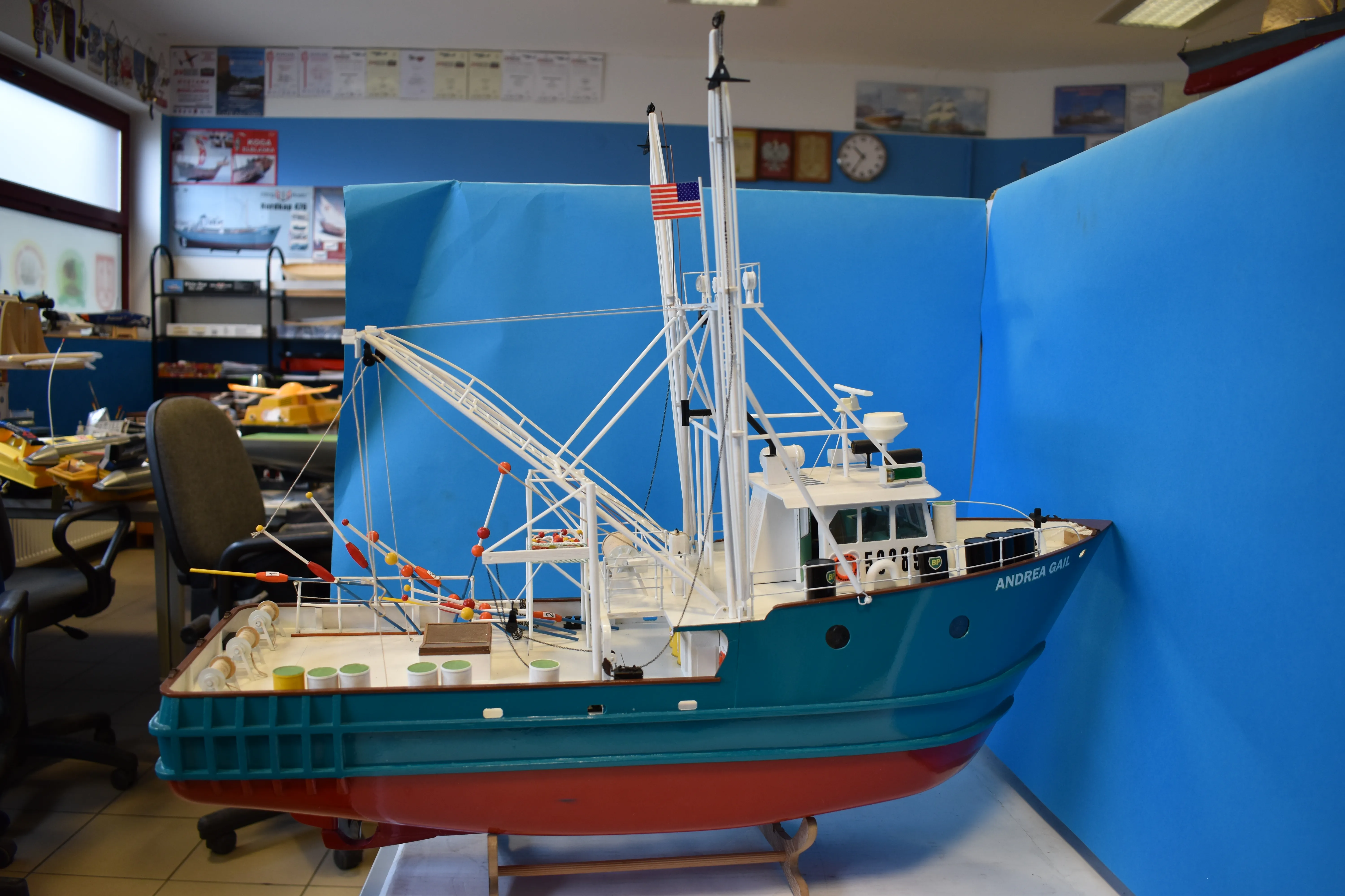 Модель корабля рыболовное судно "Adrea Gail" - Верфь на Столе