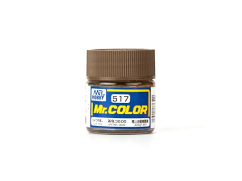 Краска Mr Color, коричневая 3606, матовая, C 517, 10 мл