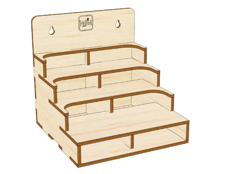 Mini модуль органайзер с полочками