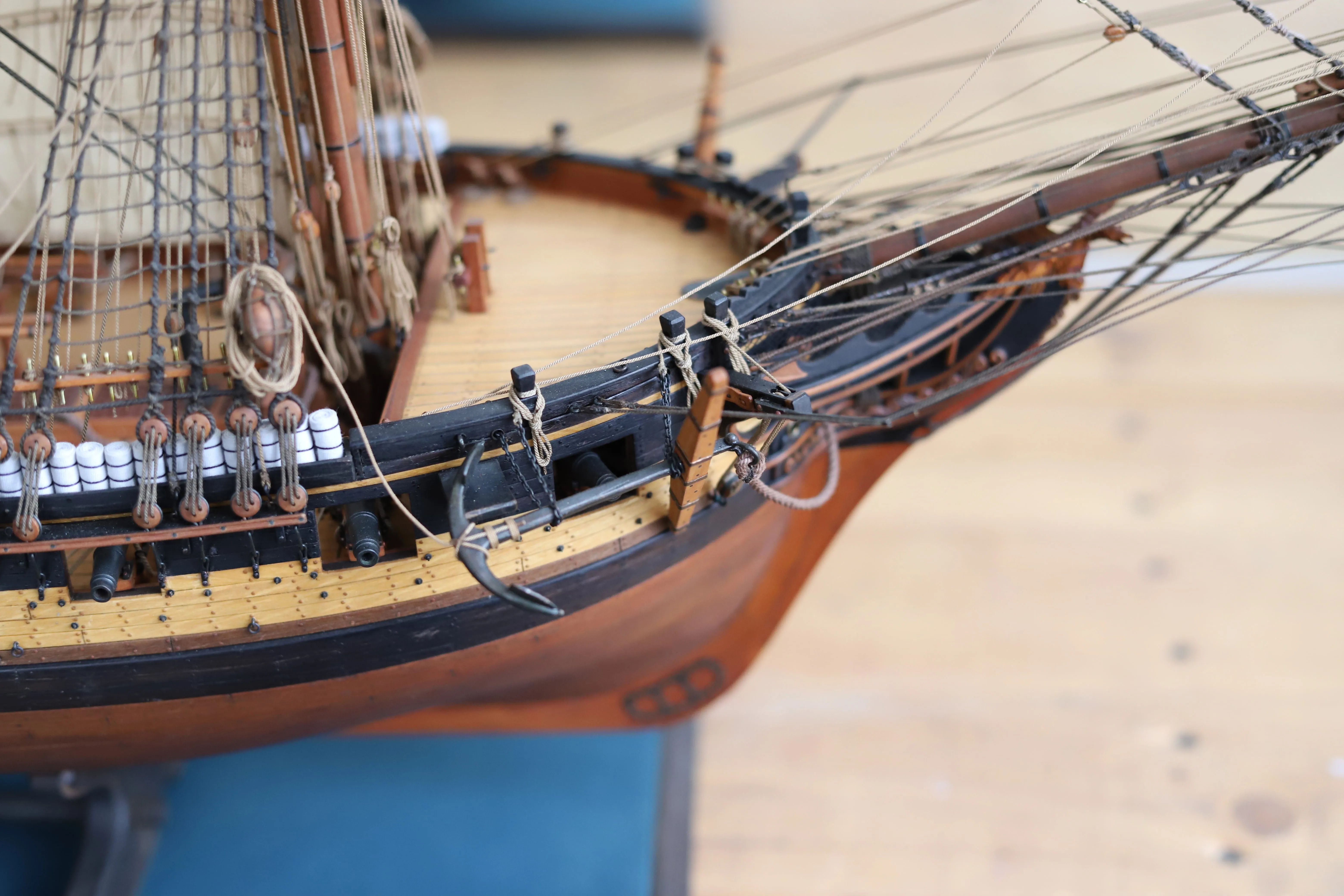 Модель корабля 20-ти пушечный бриг "Парис" - Верфь на Столе