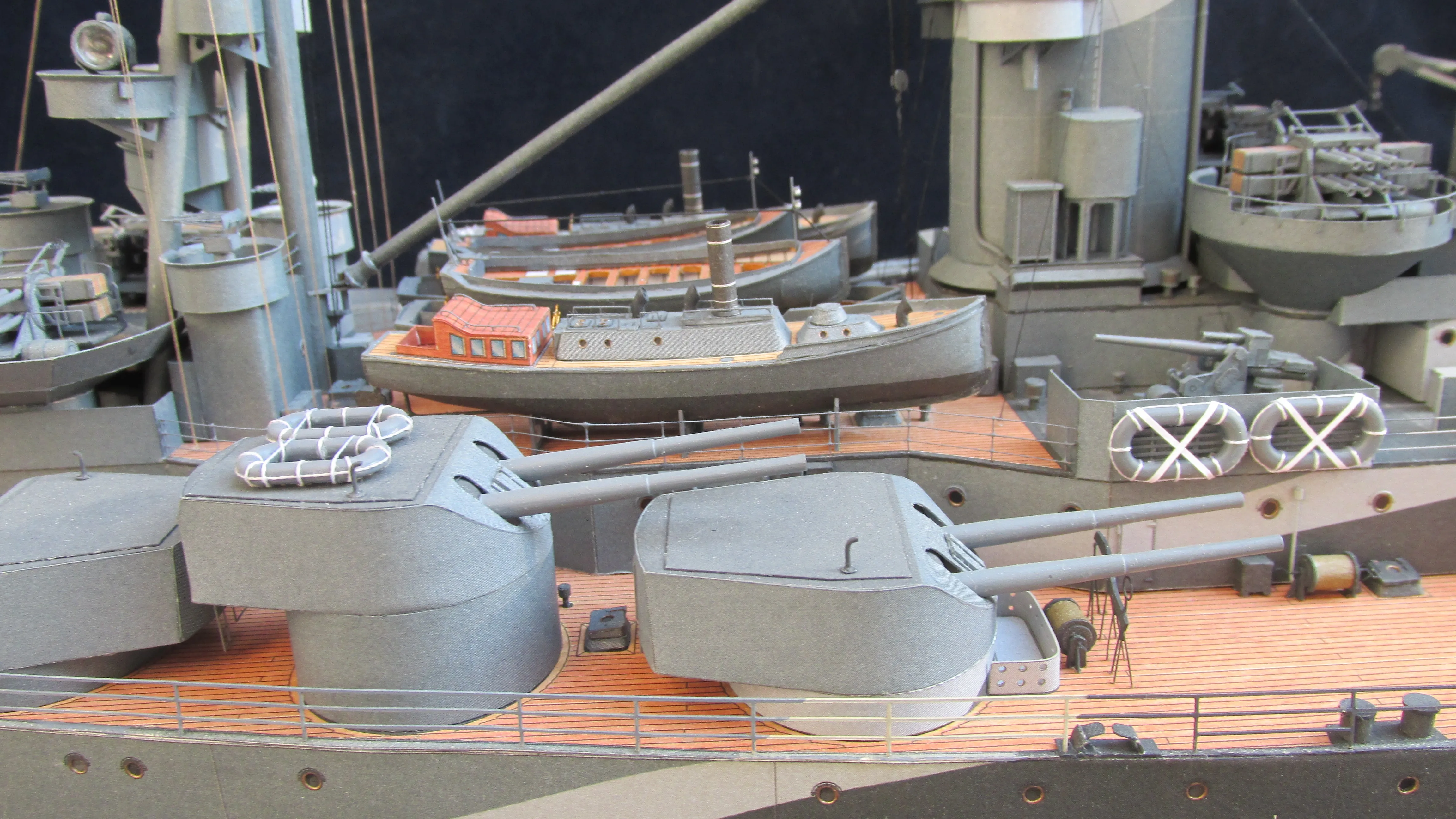 Модель корабля Линкор "Родней" - Верфь на Столе