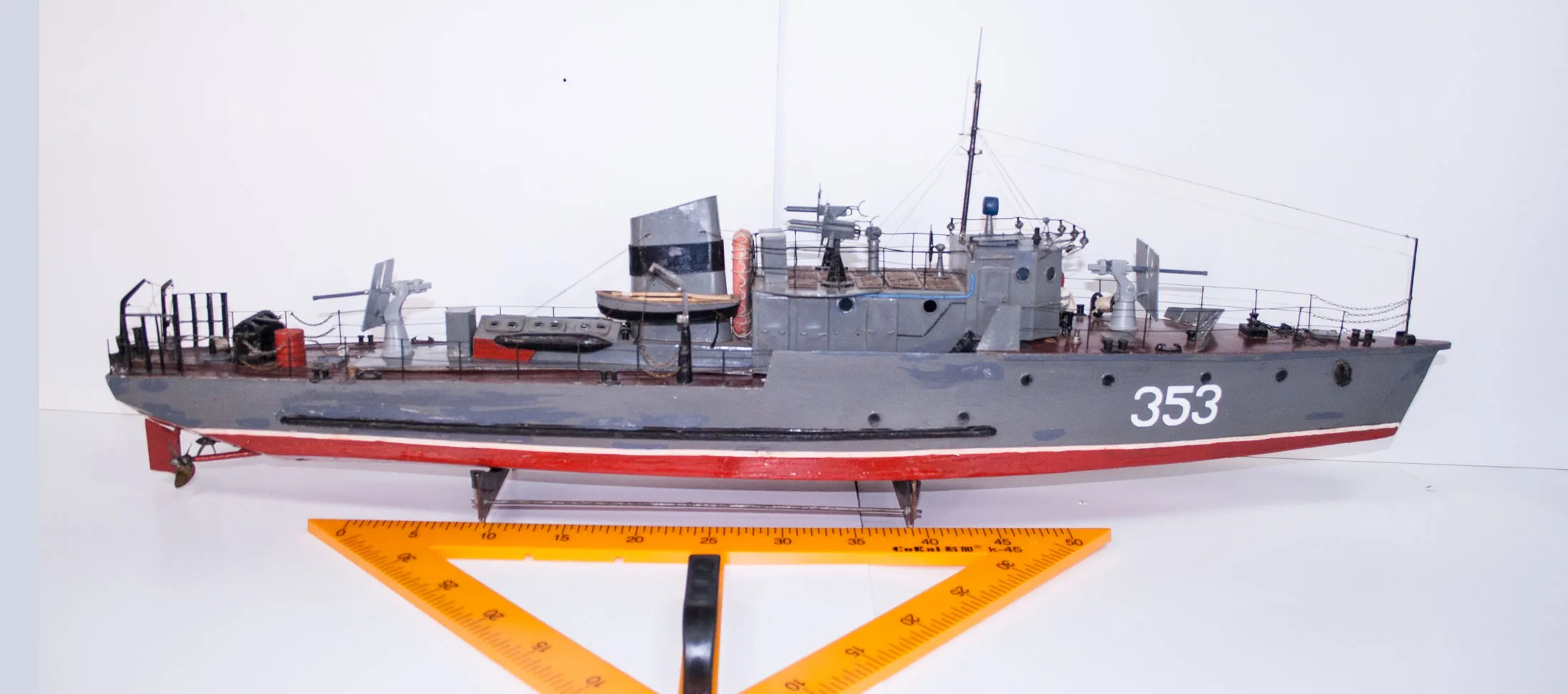 Модель корабля Морской катер-тральщик - Верфь на Столе