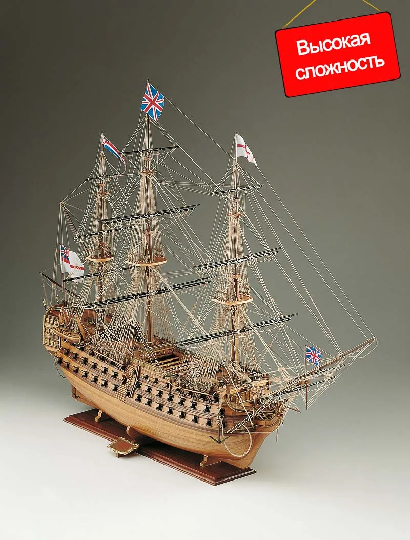деревянная модель корабля HMS Victory (Виктори)