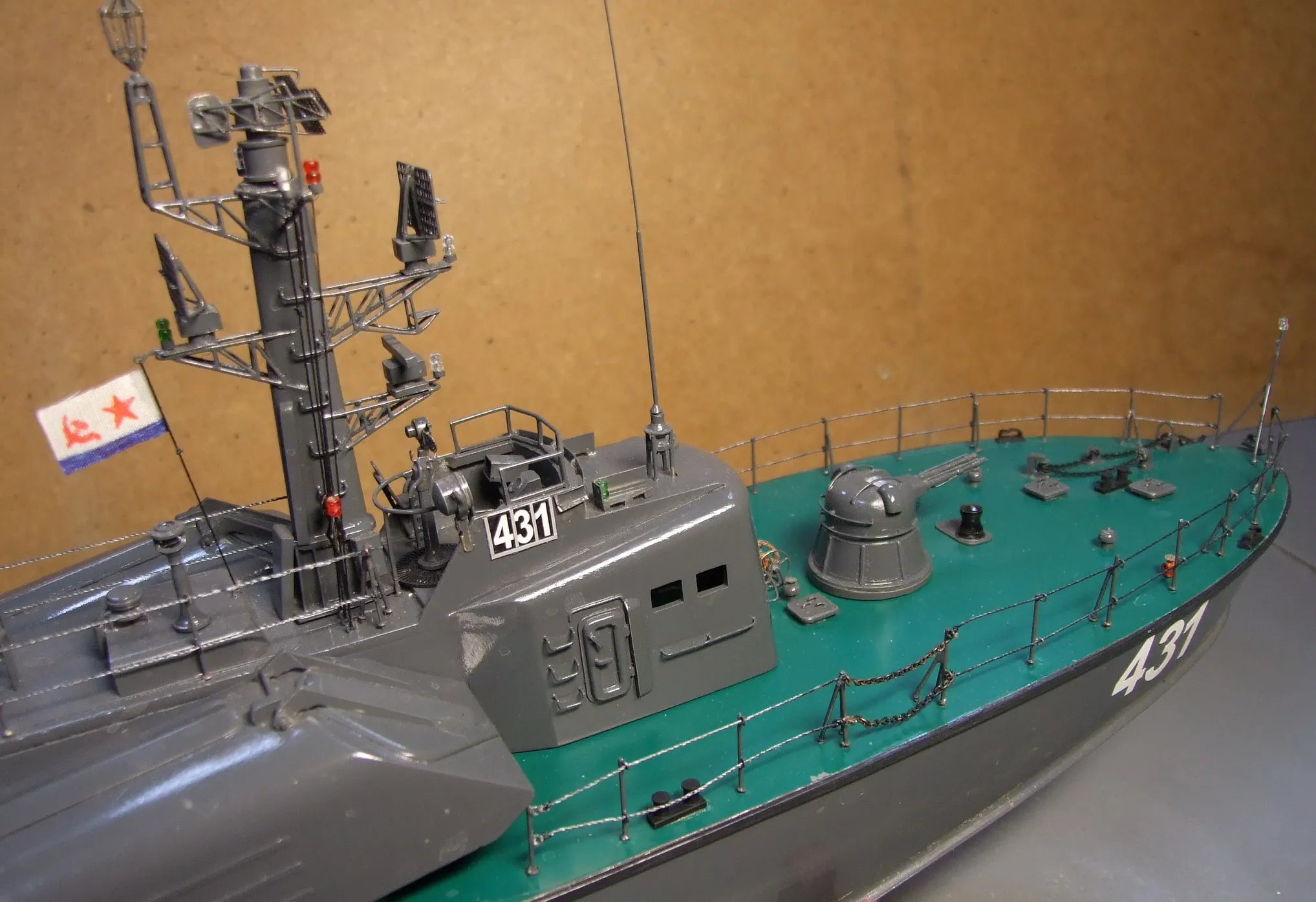 Модель корабля Ракетный катер проекта 205 «Оса» - Верфь на Столе